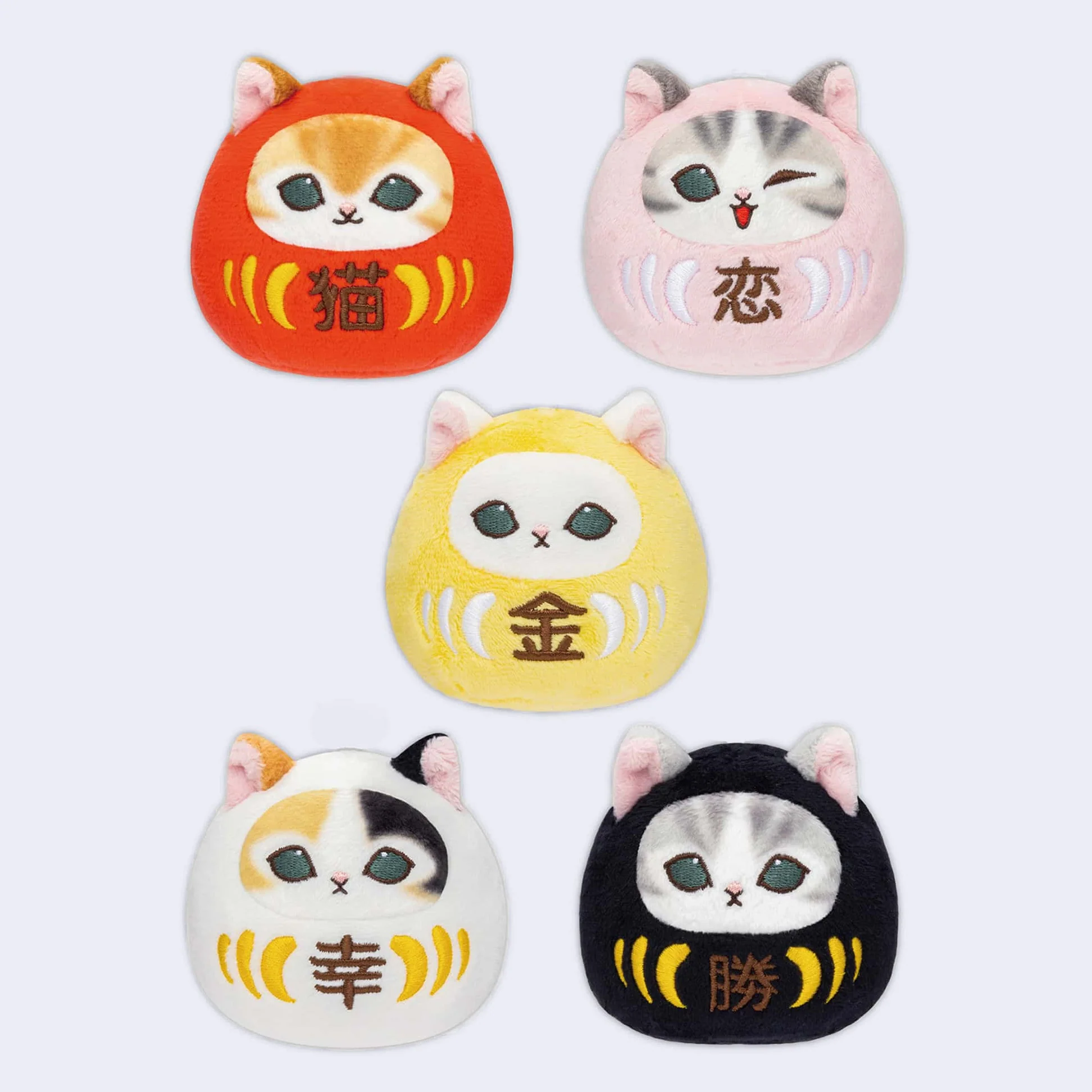 Mofusand Daruma Plush Charm Blind Box
