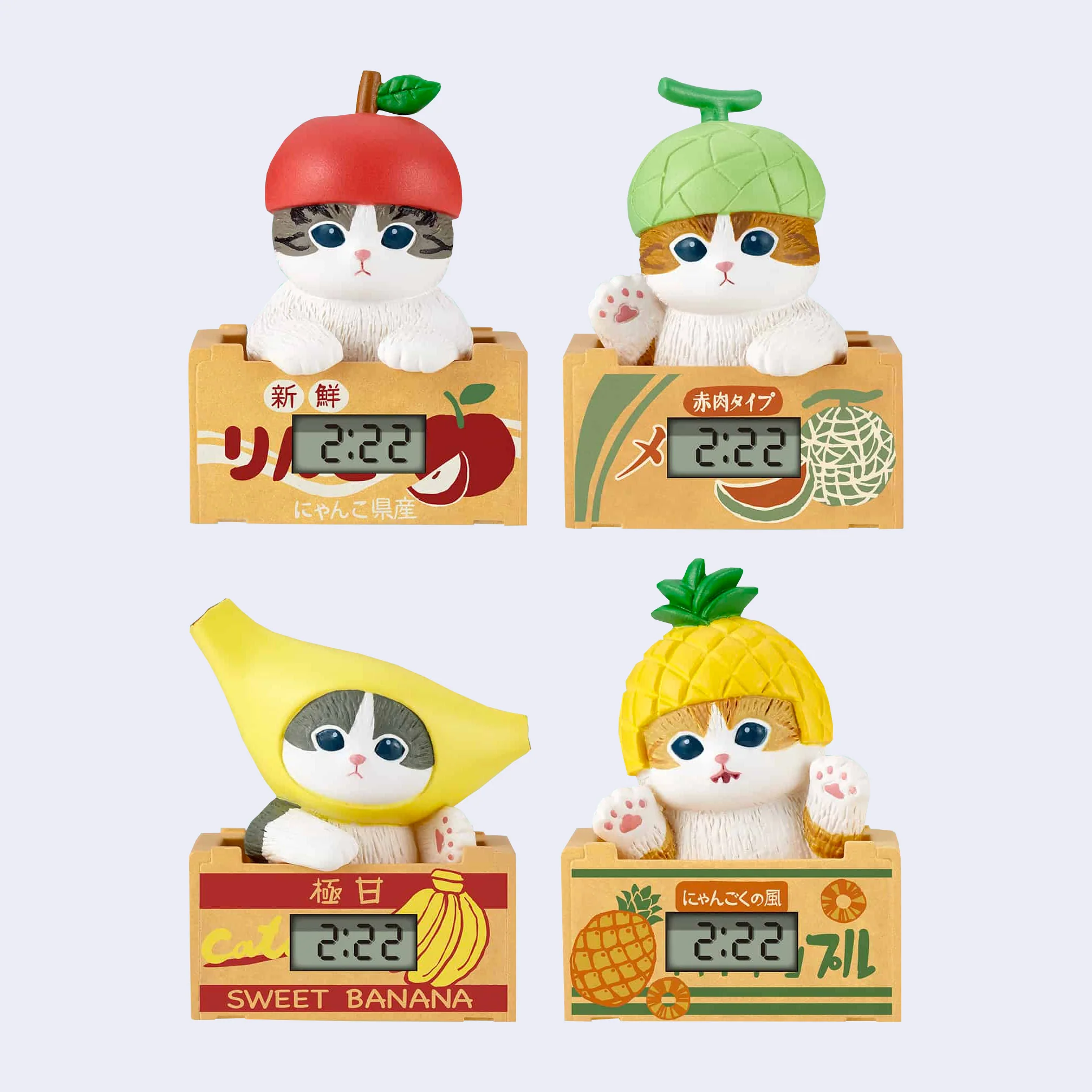 Mofusand Clock Fruit Cat Blind Box - Image 2