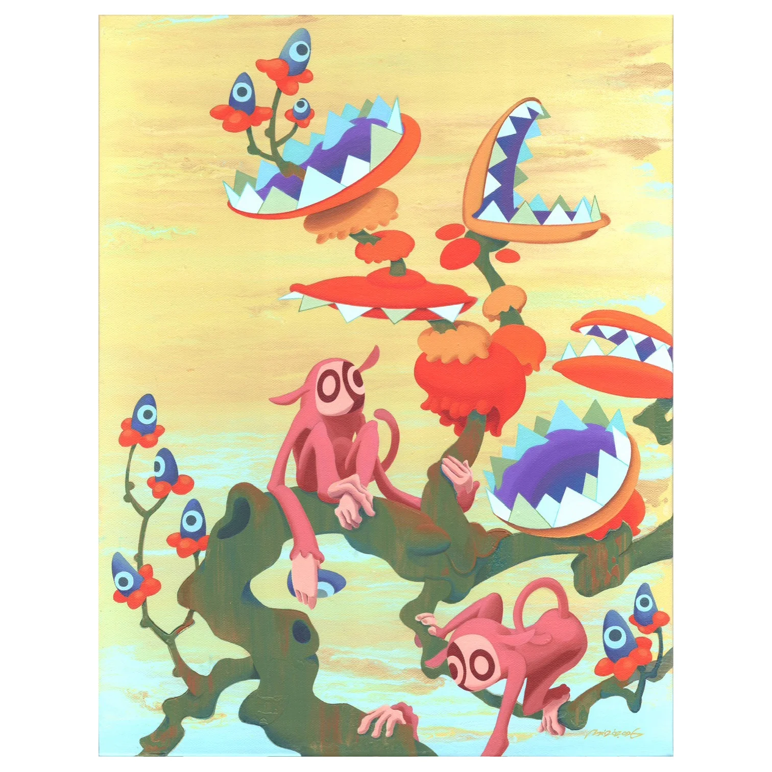 mograg DIRECT -Across the Universe- #49 - oki-chu. - "Flowers and Monkeys"