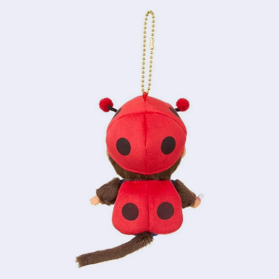 Monchhichi Ladybug Plush Keychain - Image 3
