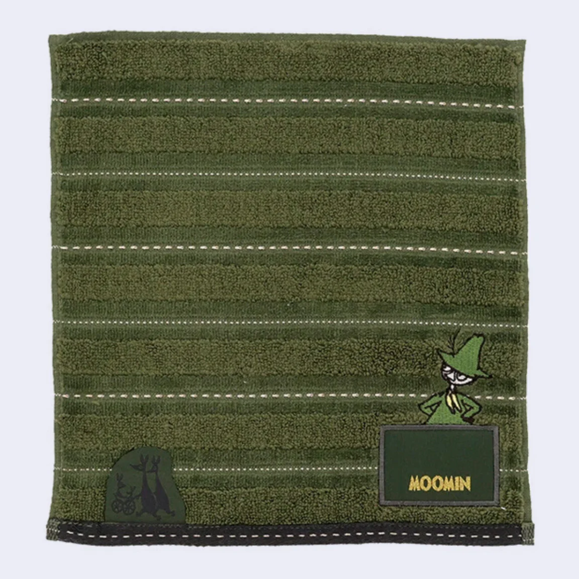 Moomin - Hand Towel (Snufkin - Green Stripes)