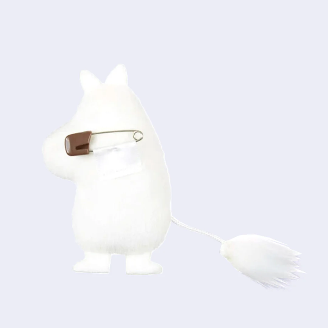 Moomin - Moomintroll Plush Pin/Brooch - Image 3