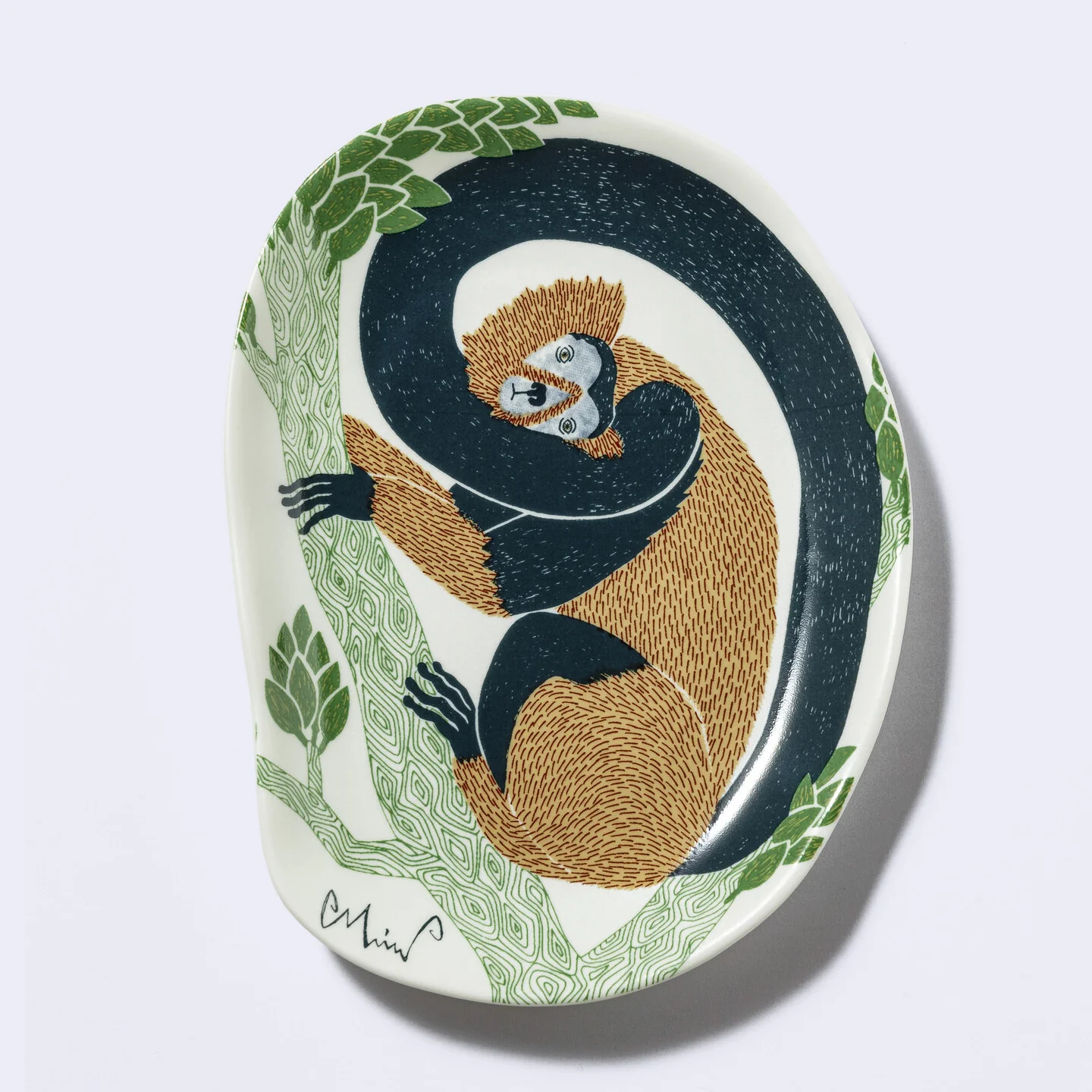 MoritaMiW - Decorative Monkey Serving Tray