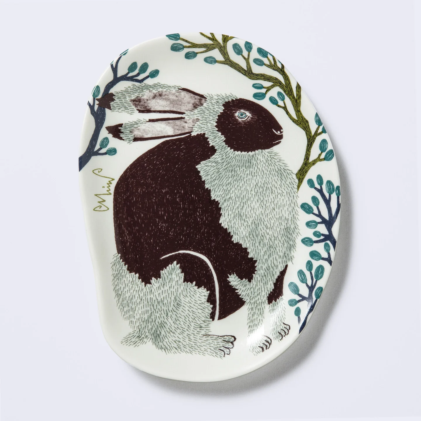 MoritaMiW - Decorative Rabbit Serving Tray