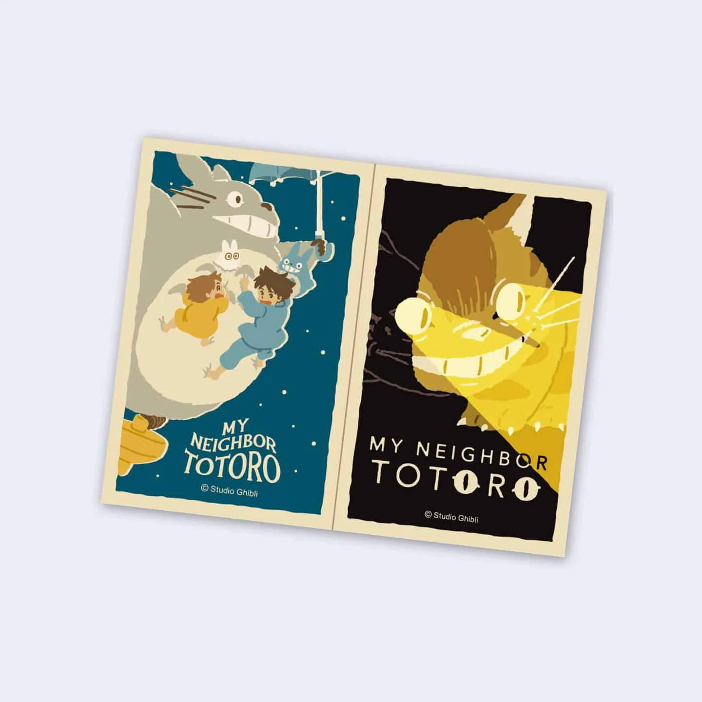 My Neighbor Totoro - Retro Stickers (Set of 2)