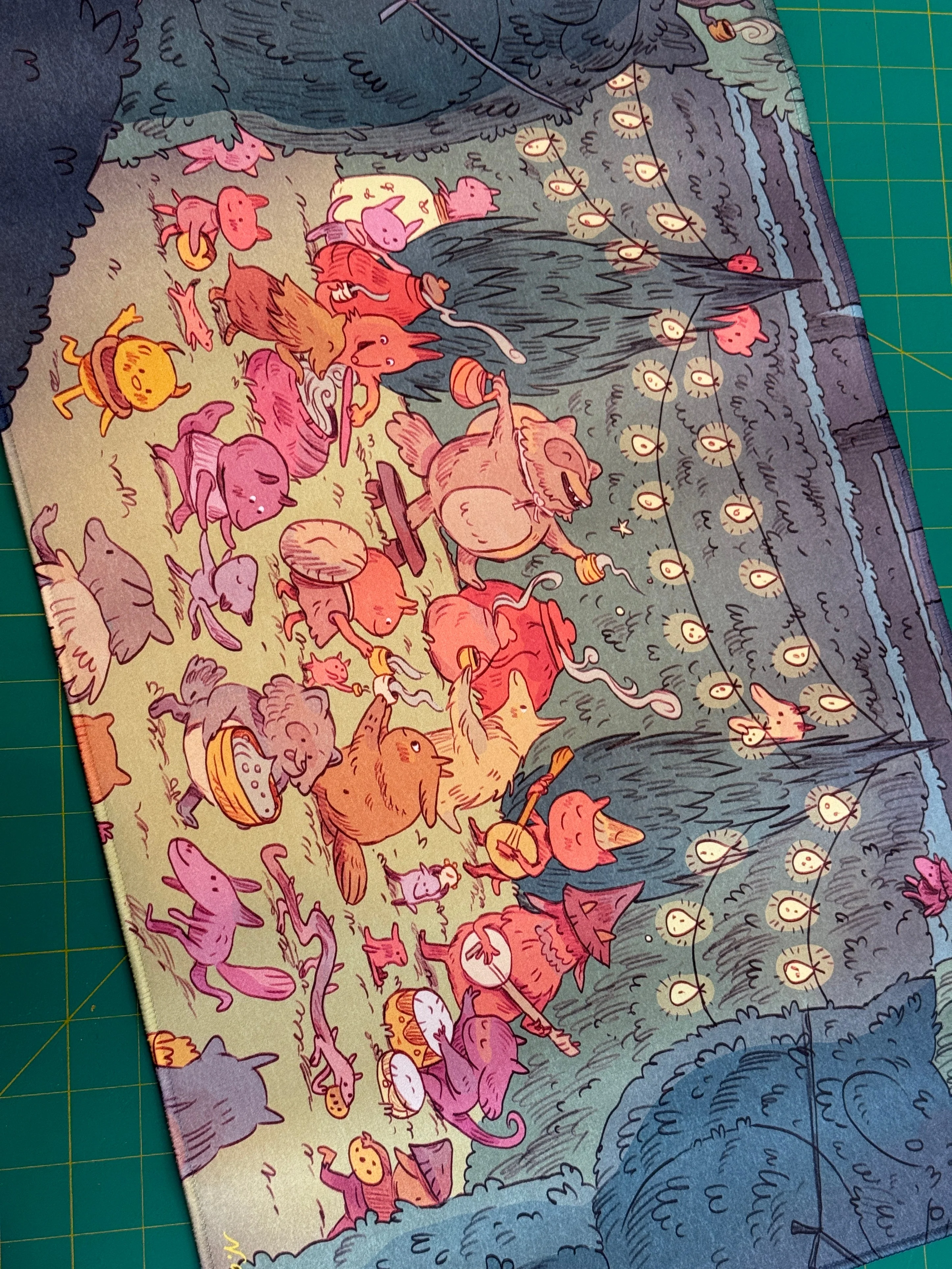 Natalie Andrewson - "Maze's End" Desk/Play Mat - Image 2