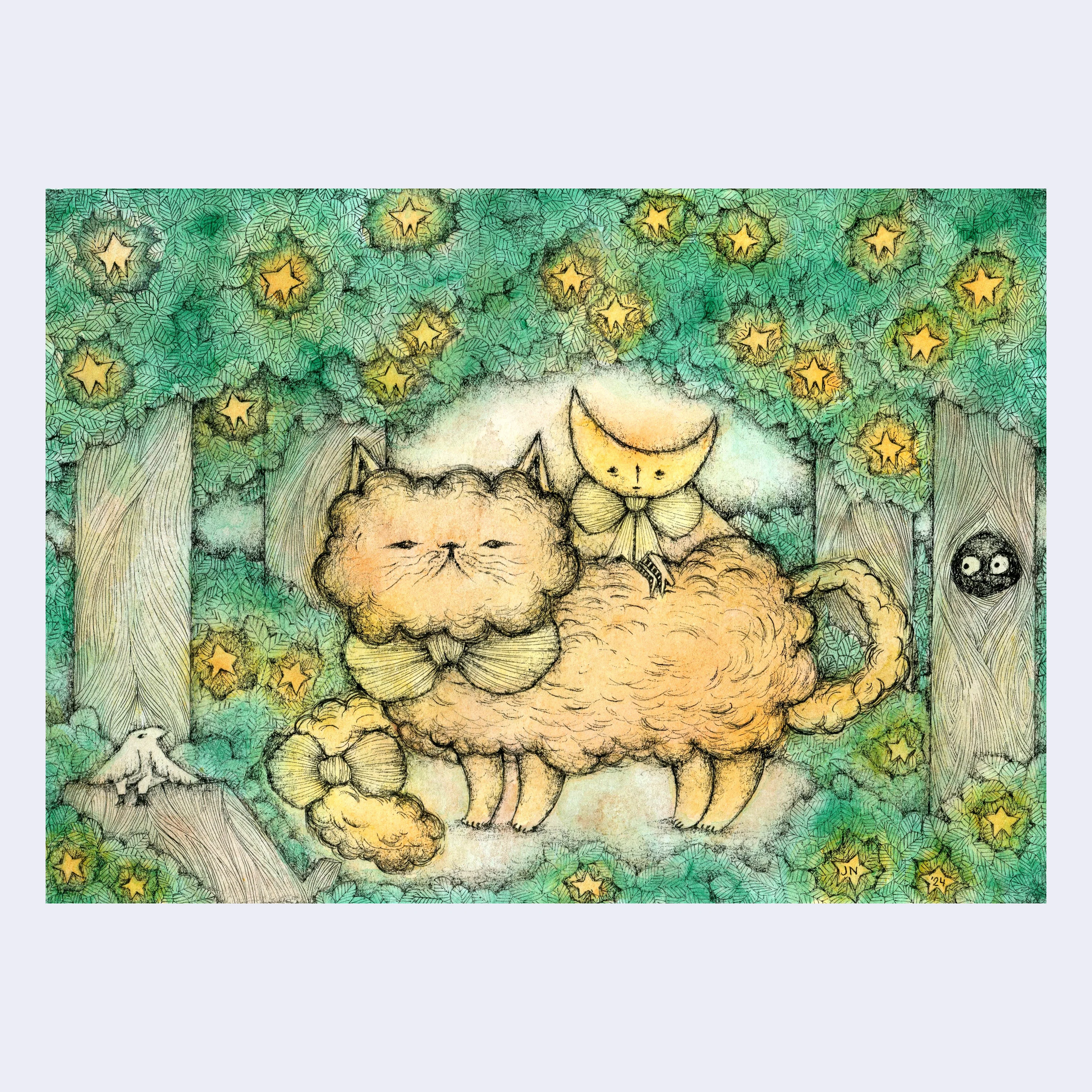 Neko 2024 - Jennifer Nguyen - “Moon Sat Upon Cloud Cat"