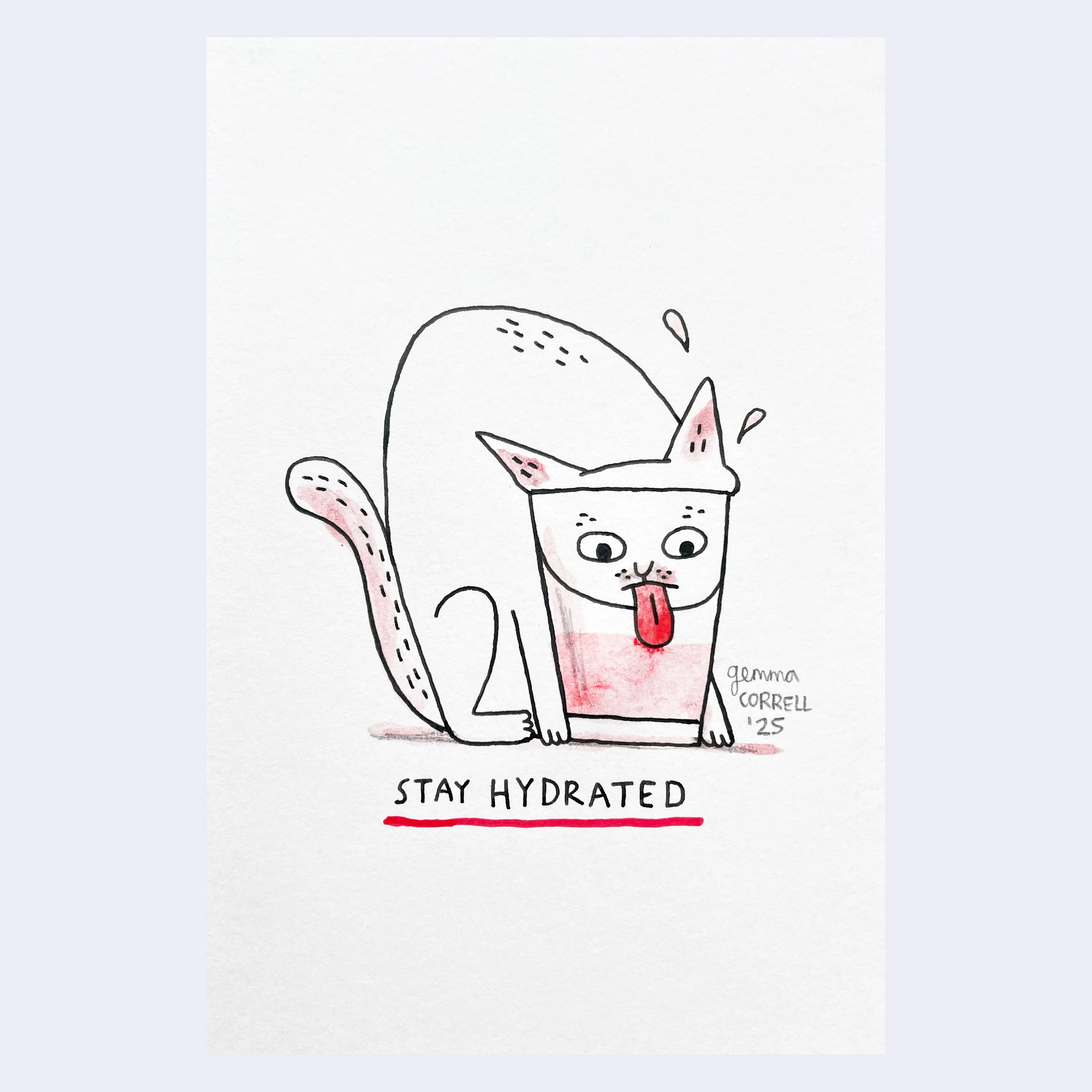 Neko Show 2025 - Gemma Correll - "Stay Hydrated"