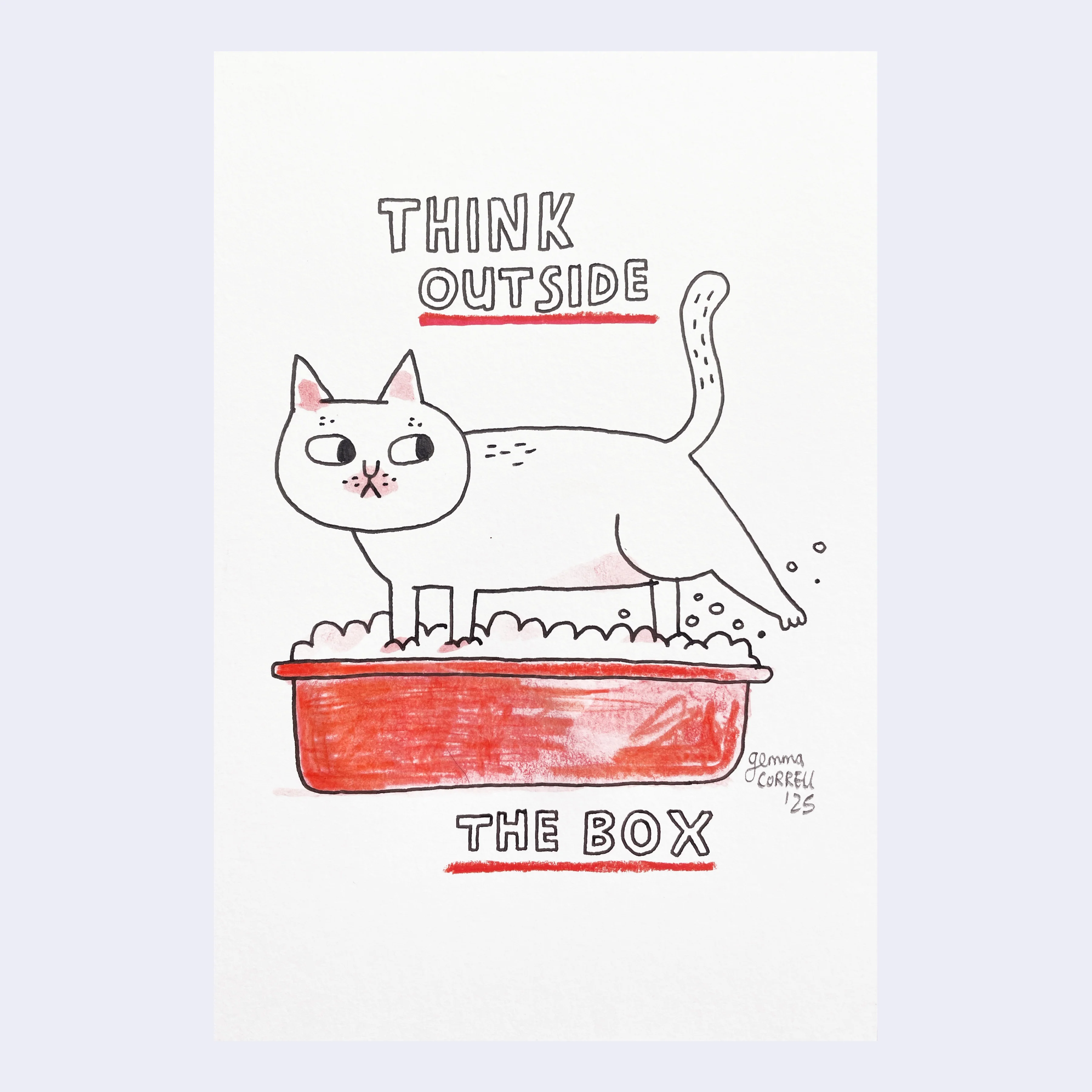 Neko Show 2025 - Gemma Correll - "Think Outside The Box"