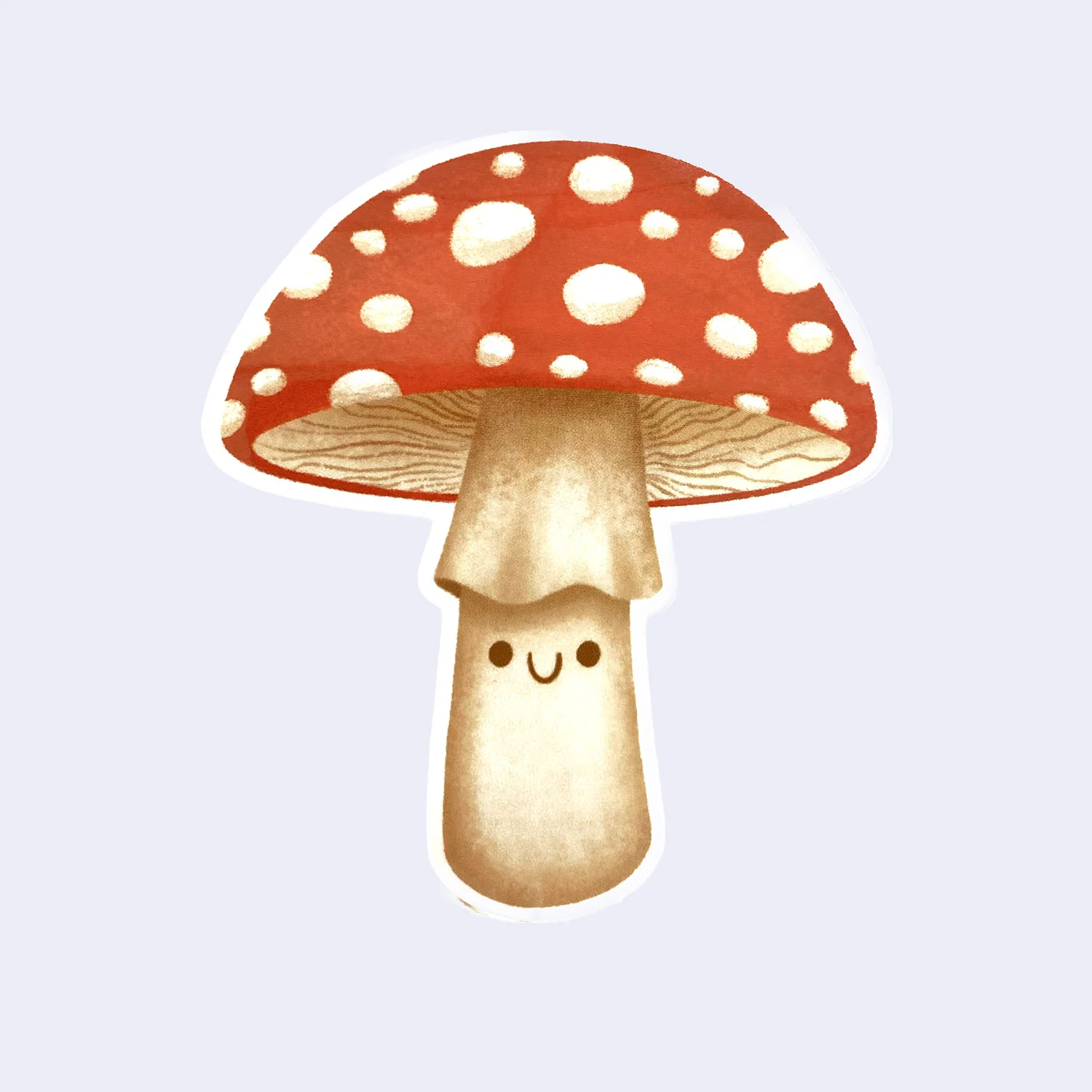 Nellie Le - "Toadstool Mushroom" Sticker