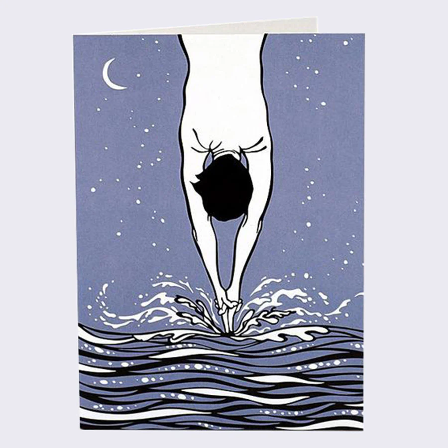 Nikki McClure Blank Greeting Card (Return)