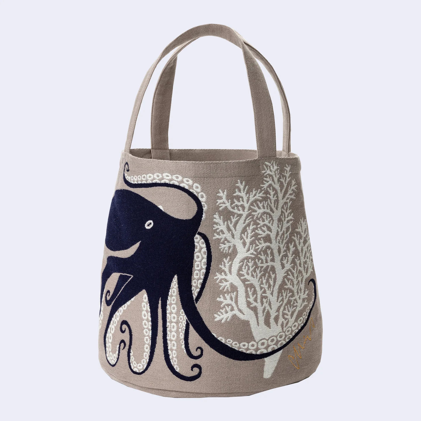 Octopus Tote Bag (Gray)