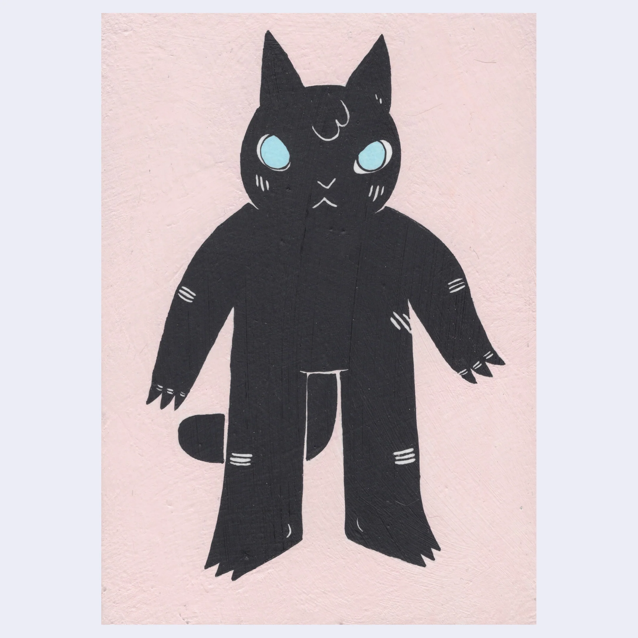 Odd Folk & Fables - Deth P. Sun - "Black Cat with Blue Eyes"