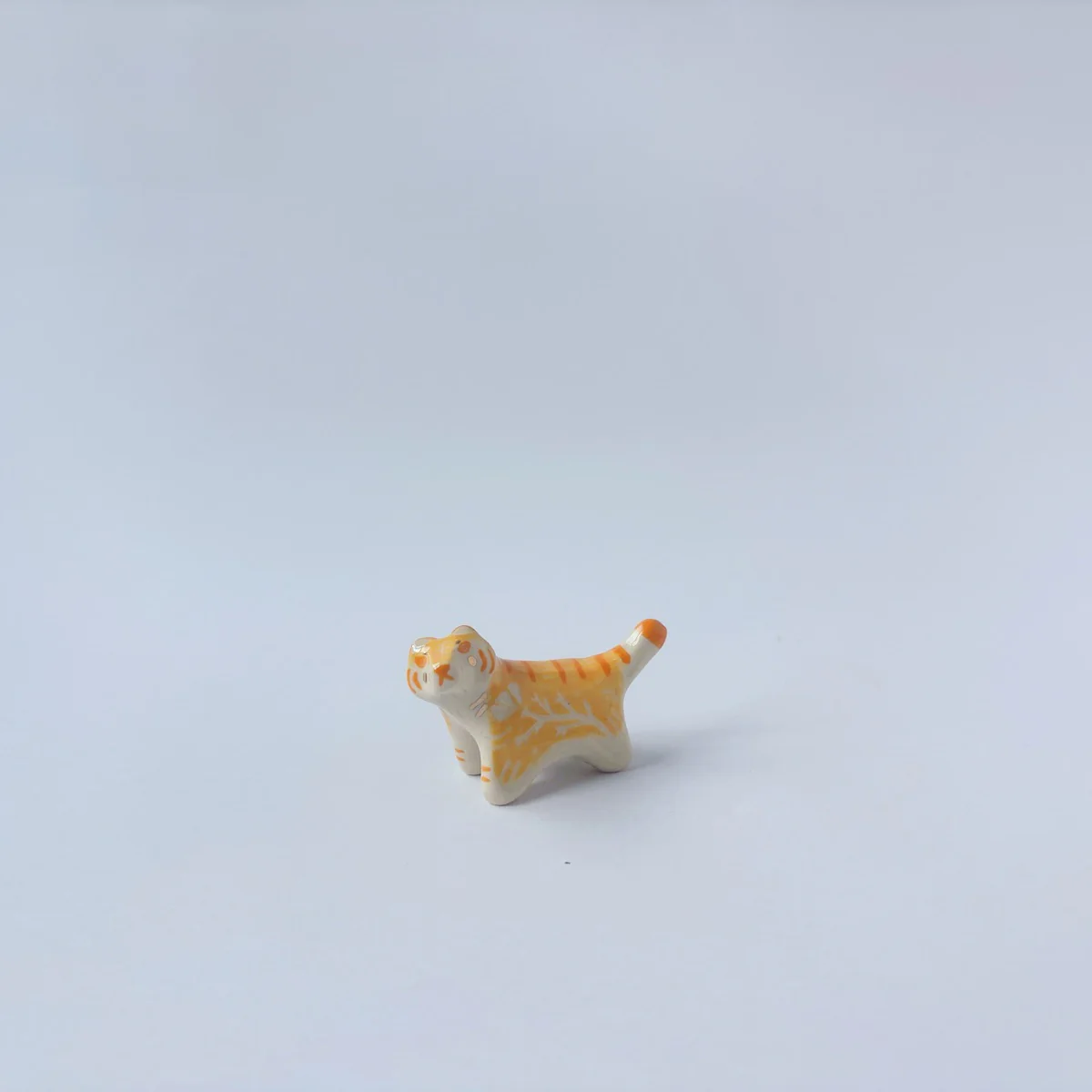 Odd Folk & Fables - Shirley Jackson (LIONINTHETREES) - "Mini Leaping Tiger Totem"