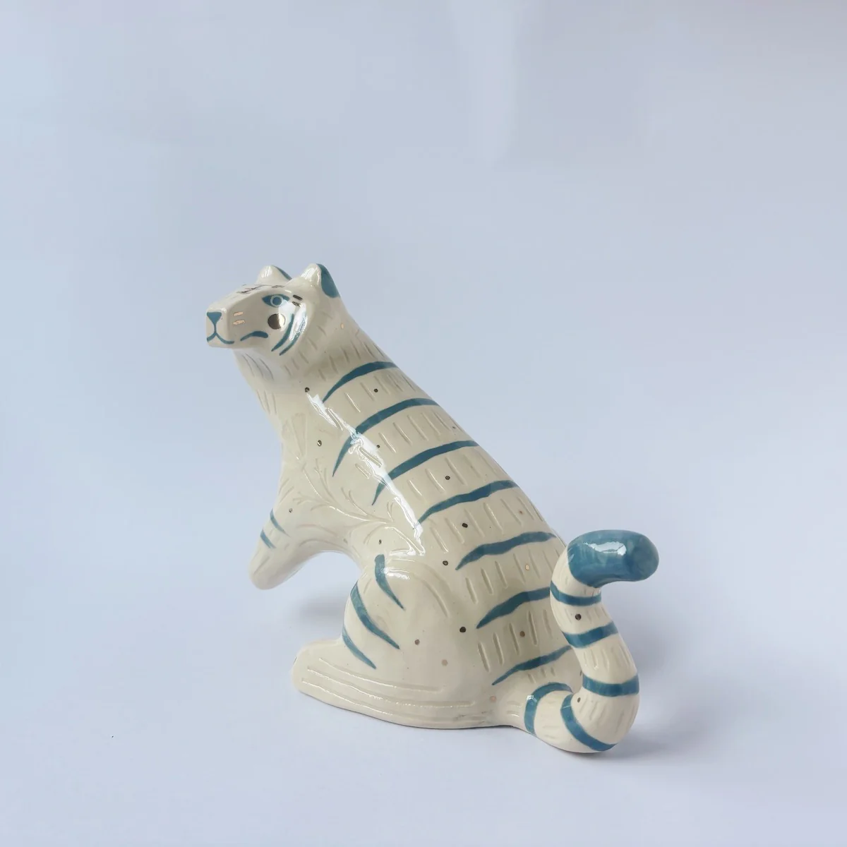 Odd Folk & Fables - Shirley Jackson (LIONINTHETREES) - "Vintage Tiger Totem" - Image 2