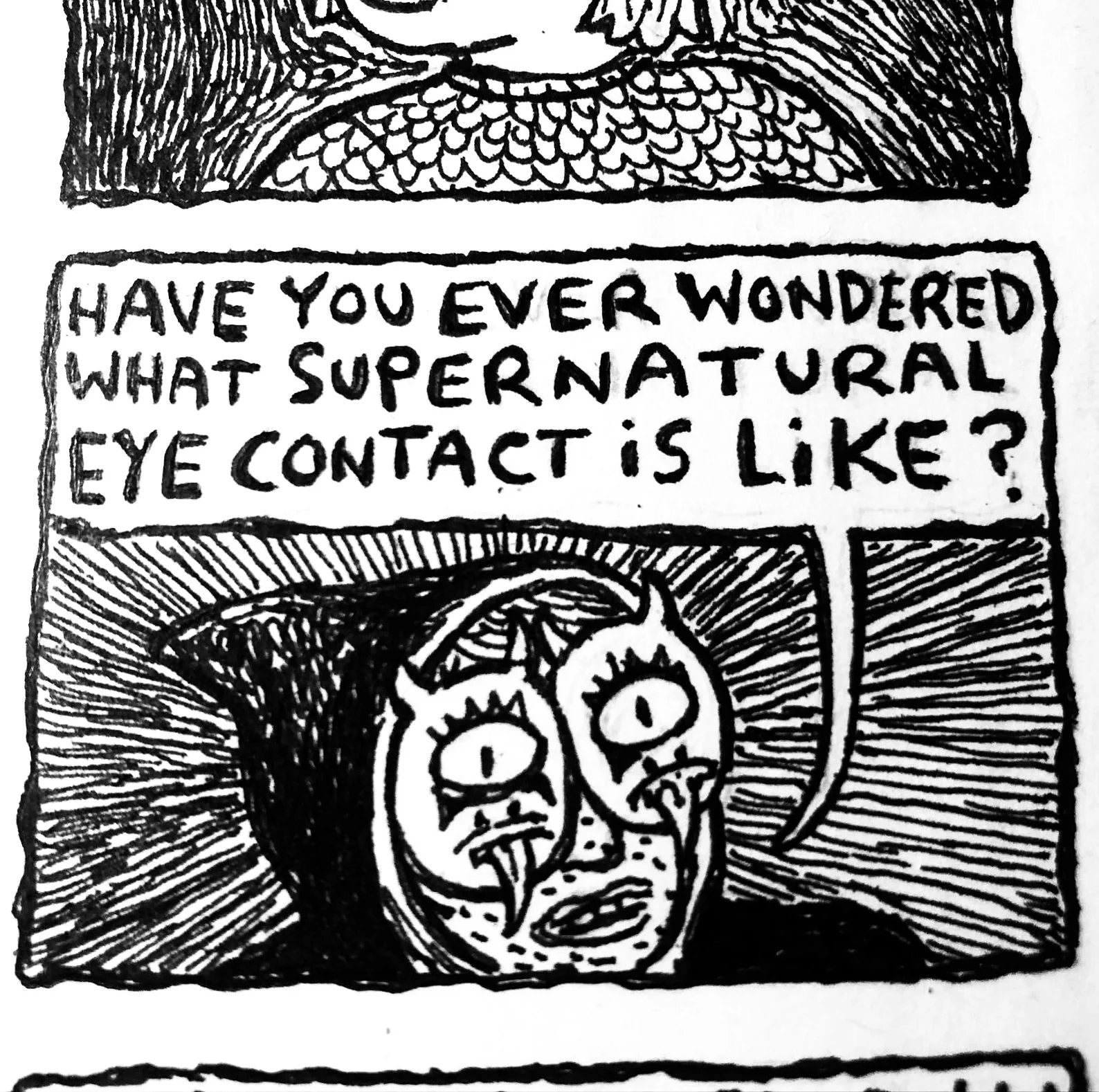 Theo Ellsworth - "Supernatural Eye Contact” Art Zine - Image 3