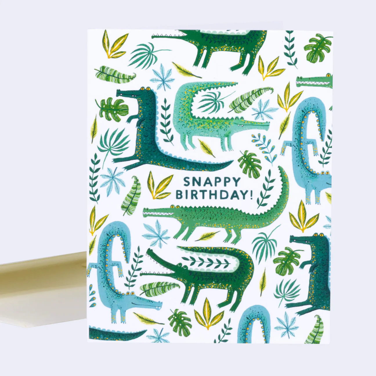 Papio Press - Snappy Birthday (Alligators) Greeting Card