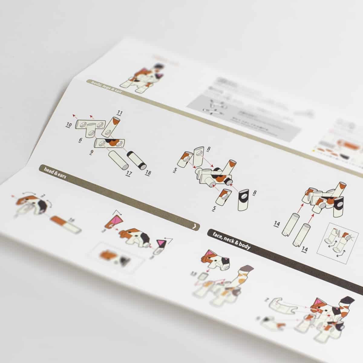 Piperoid - Paper Pipe Animal Figure (Calico) Cat - Image 3