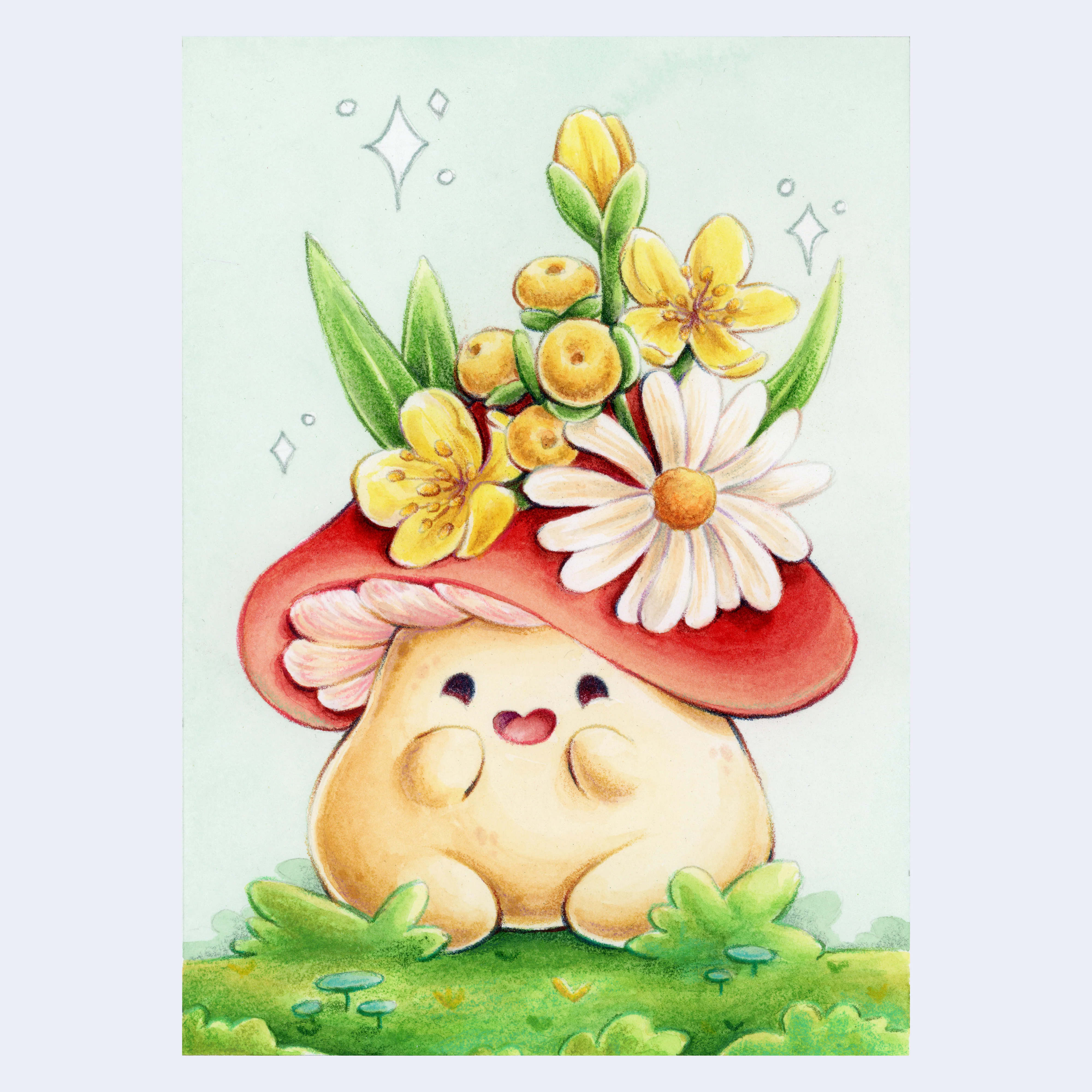 Plants & Flowers 2025 - Mushinky - "Flower Cap"