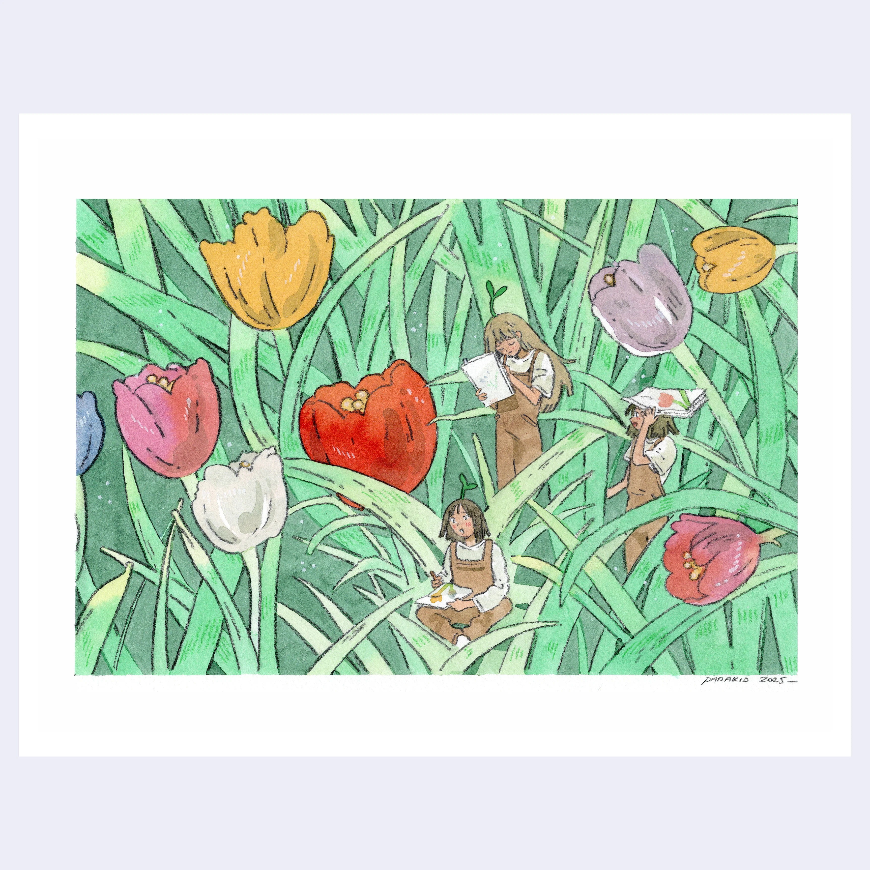 Plants & Flowers 2025 - Natalia Miramontes (Parakid) - "Tulip Club"