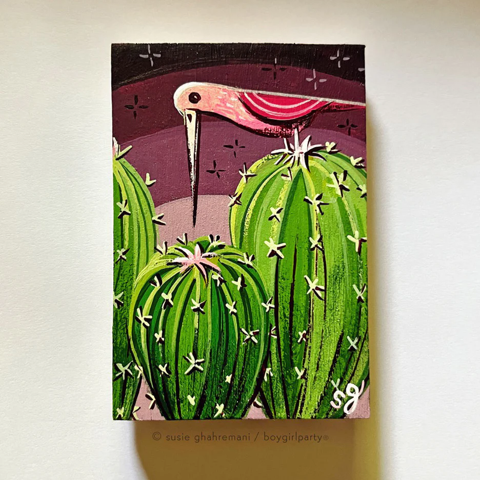 Plants & Flowers Show 2023 - Susie Ghahremani - "Cactus Perch"