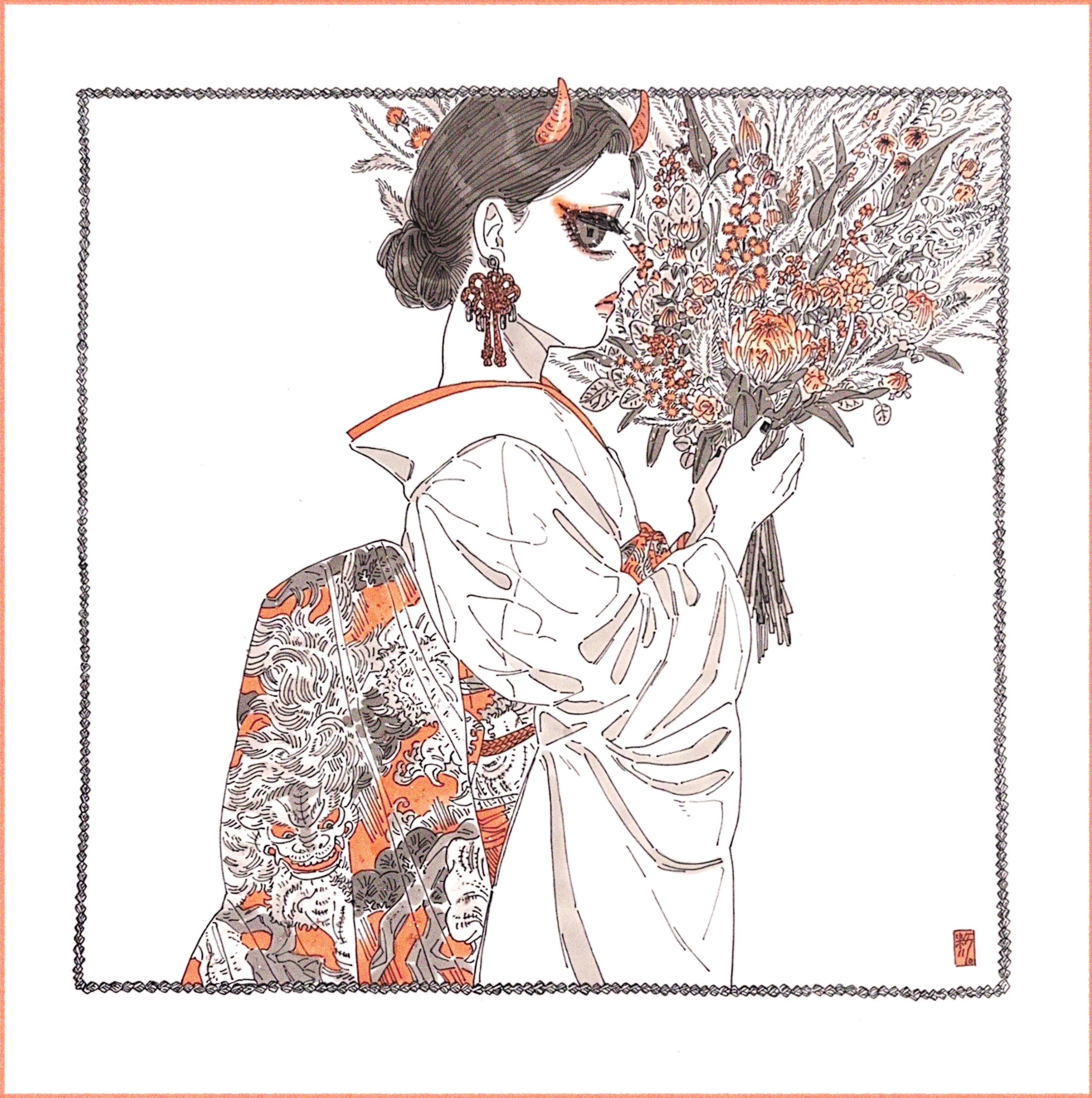 Post-it Show 19 (2023) - #02 - Lisa Kogawa - "Orange"