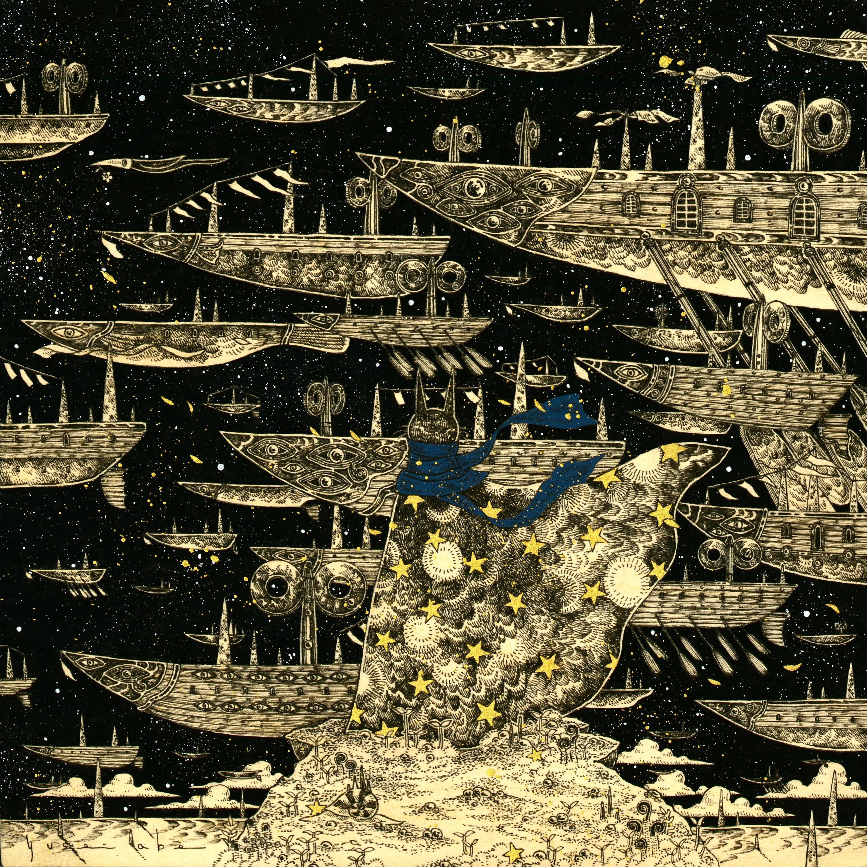 Post-it Show 19 (2023) - #33 - Yusei Abe - "Sailing Night"