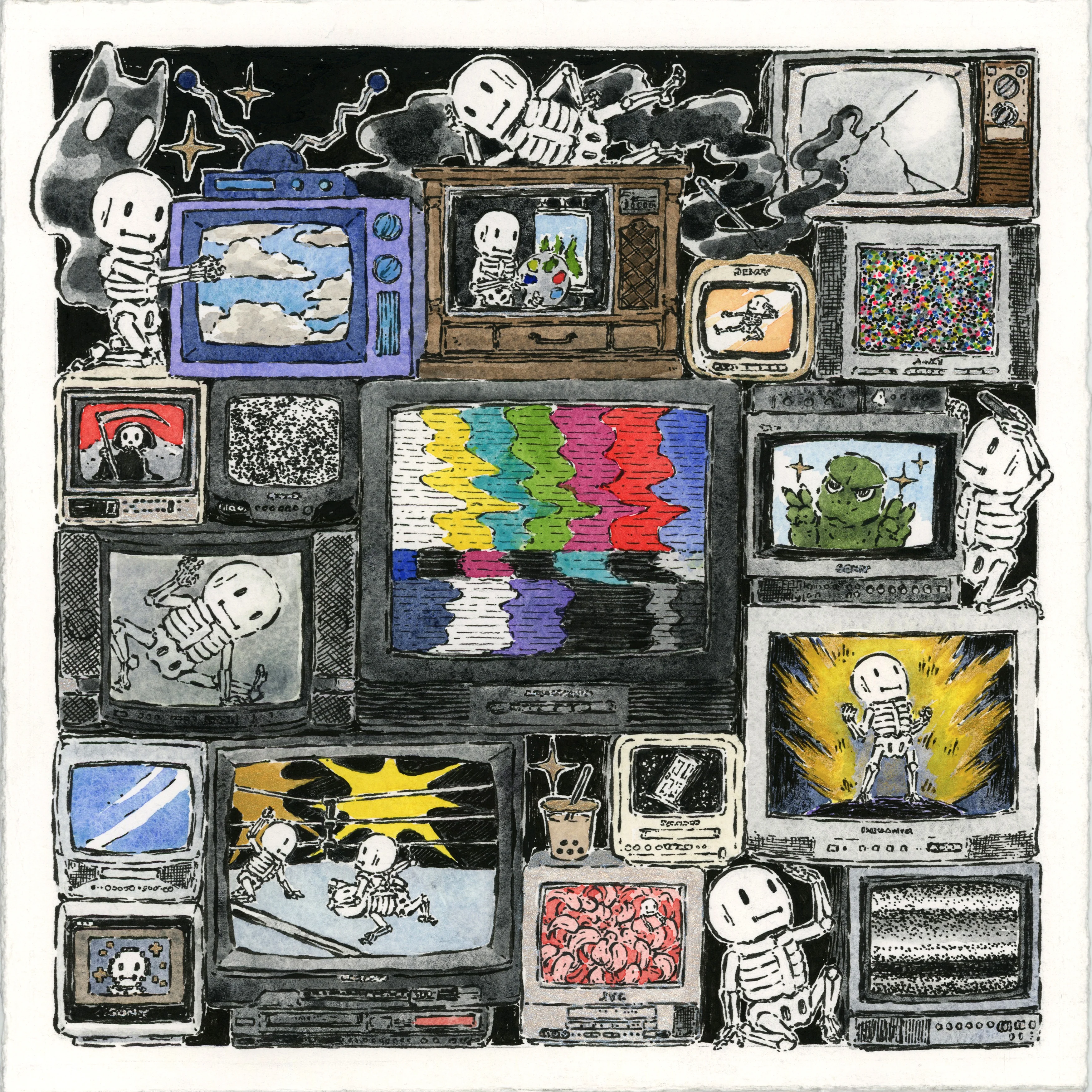 Post-it Show 20 (2024) - #34 - Kelly Yamagishi - "TV Show"