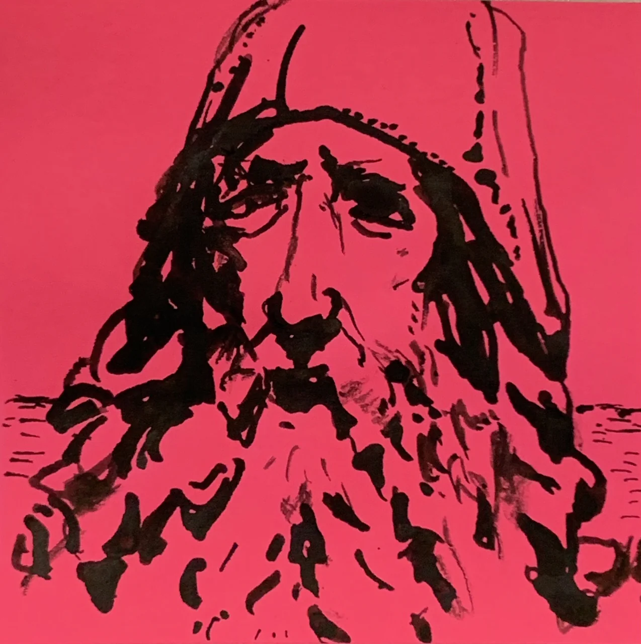 Post-it Show 2020 - Aaron Smith - "Woodwose" - Image 2