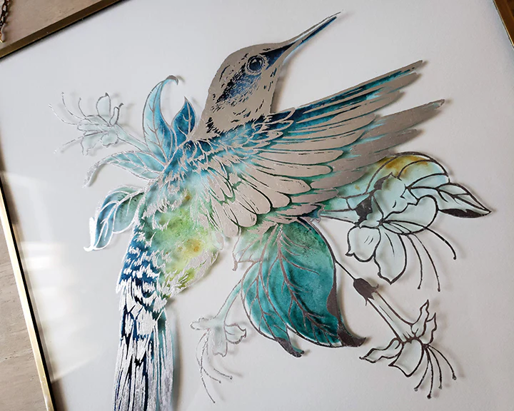 Post-it Show 2020 - Emily Wong - "Mellisuga Helenae" - Image 2