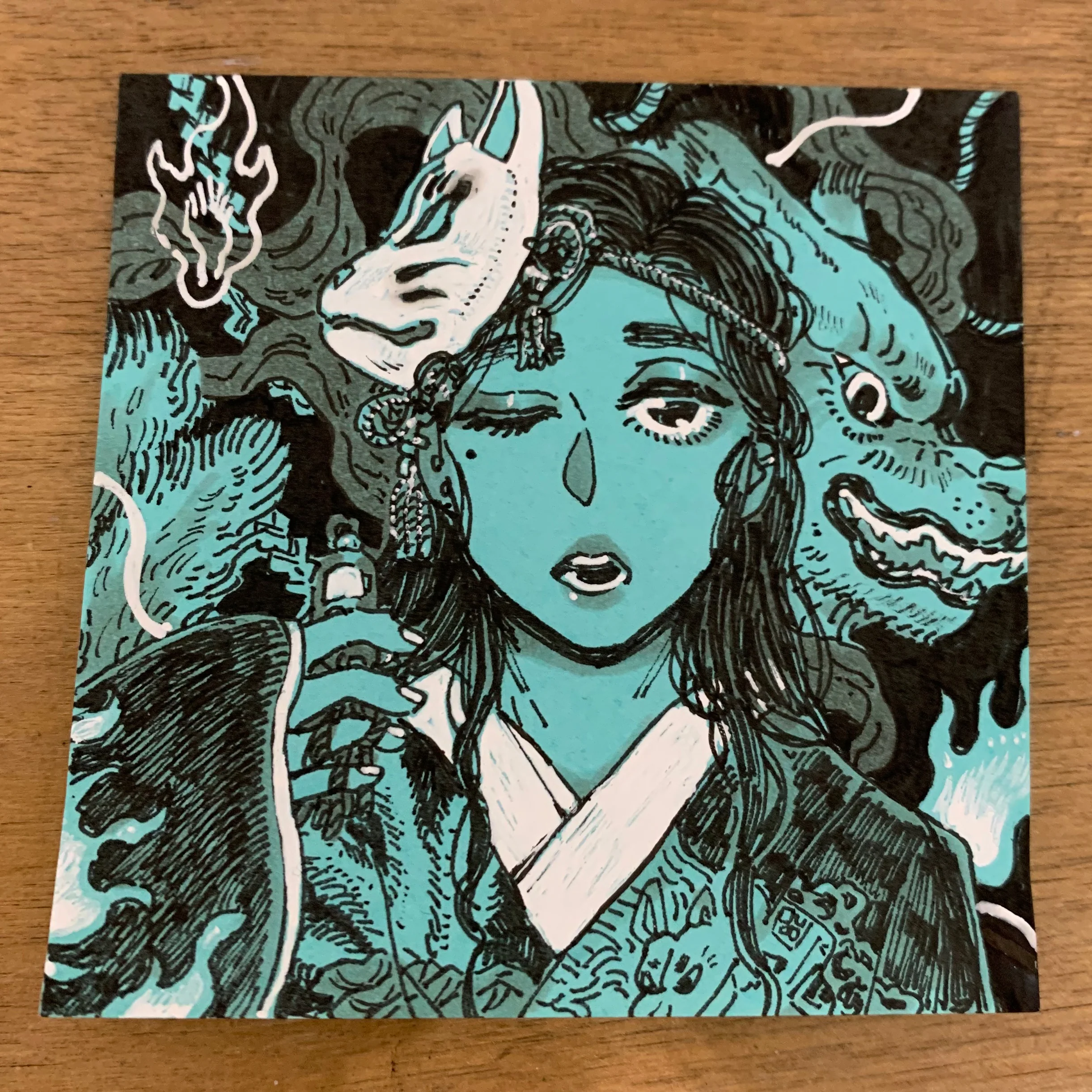 Post-it Show 2020 - Lisa Kogawa - "Youko" - Image 2