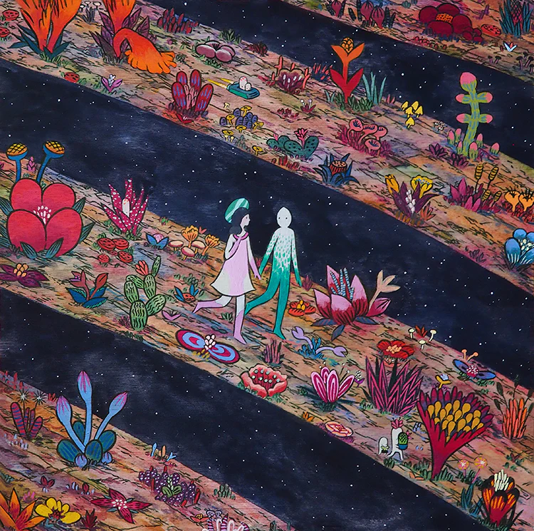 Post-it Show 2021 - Jen Tong - "Stroll"