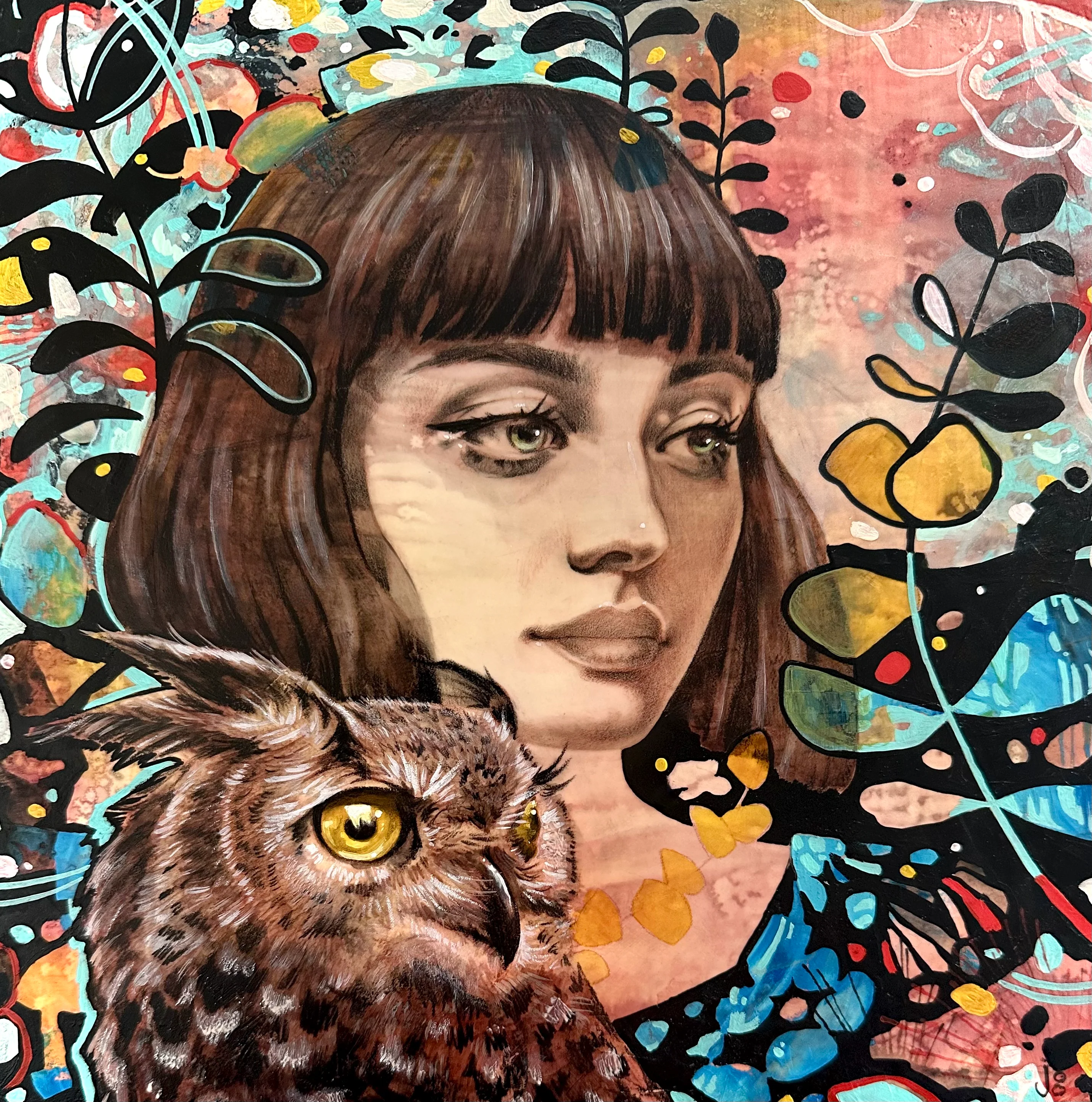 Post-it Show 21 (2025) - #04 - Jenna Gibson - “Underwater Midnight"