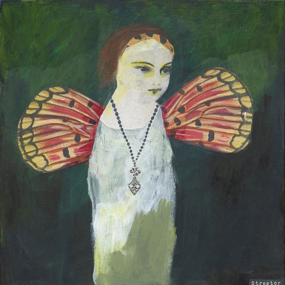 Post-it Show 21 (2025) - #03 - Katherine Streeter - âWinged Doll"