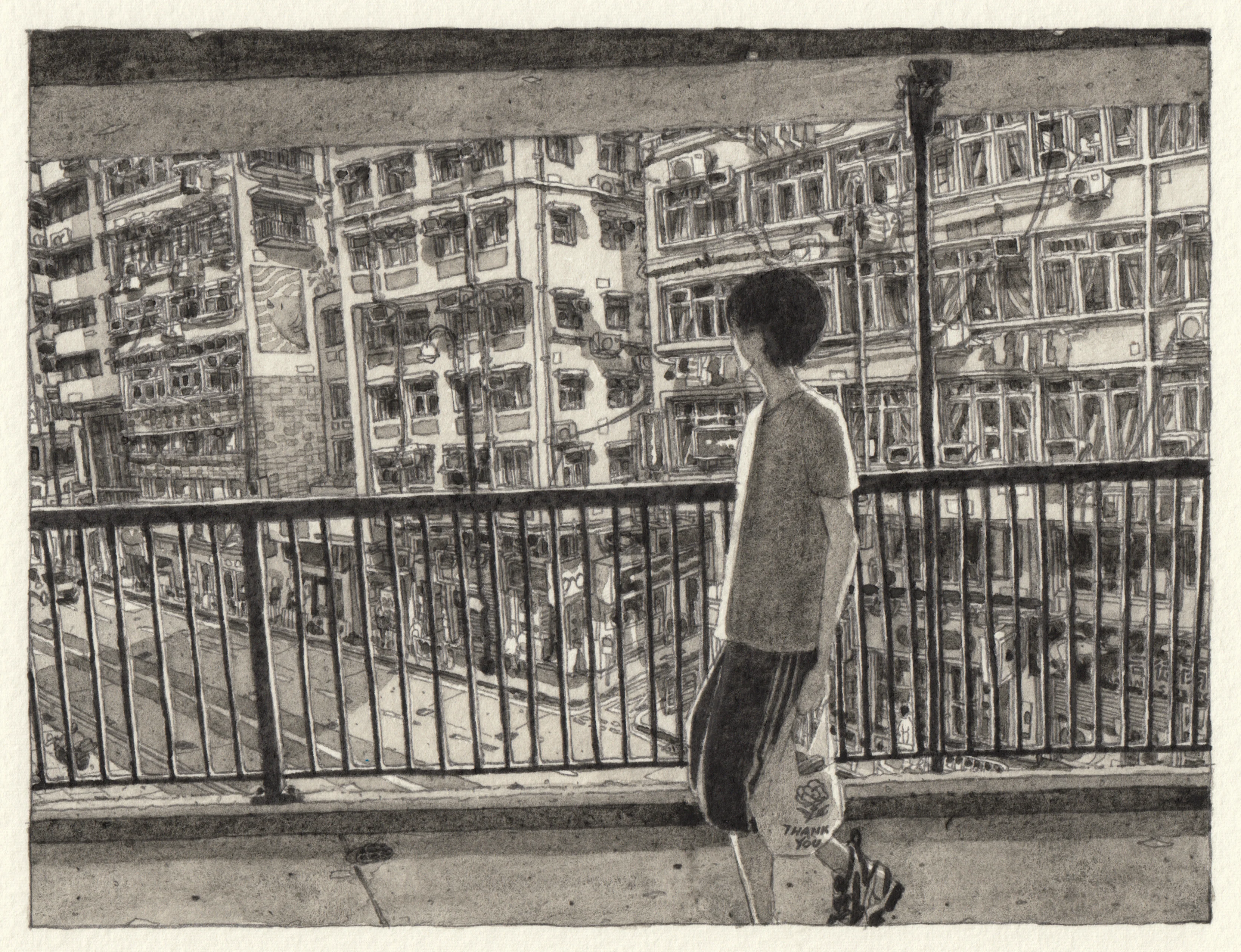 Rain Szeto - Idle Moments - "Overpass (Monochrome No. 2)" - Image 3