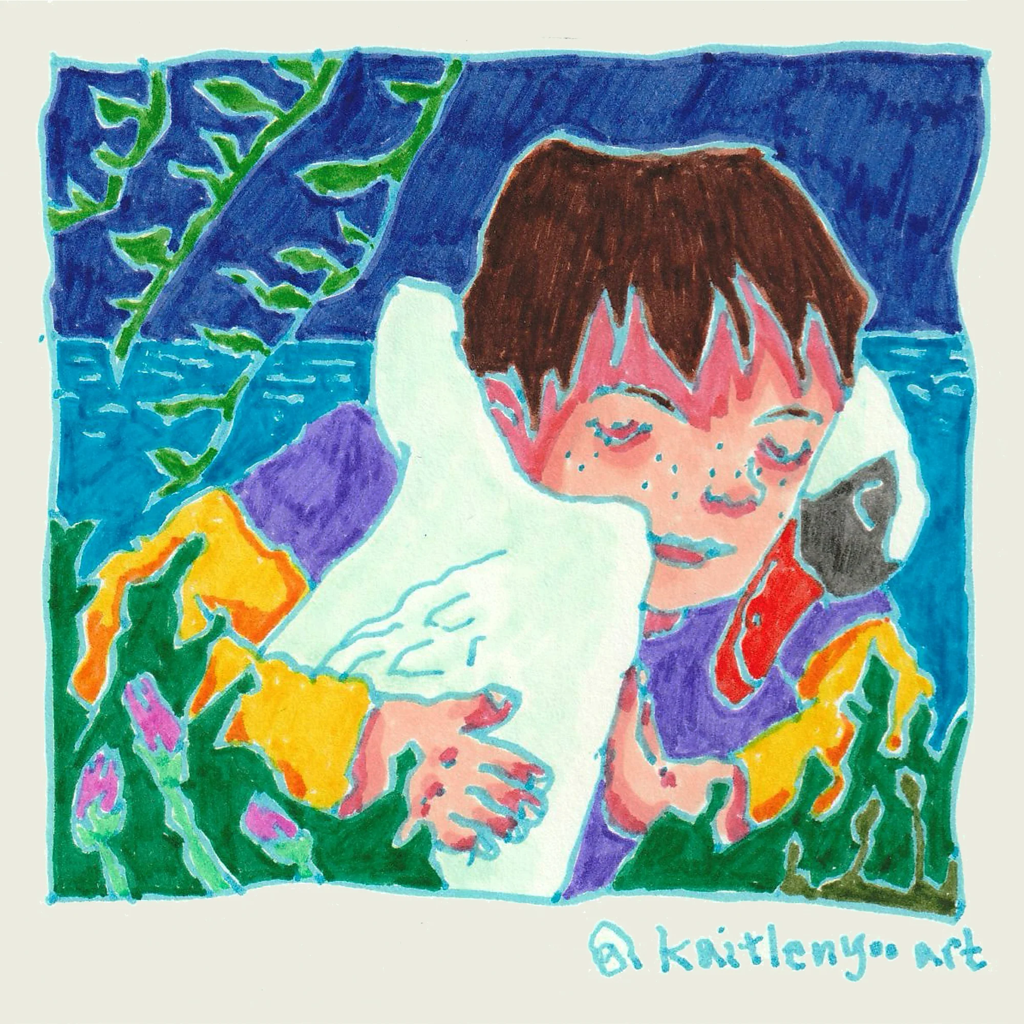 Raku (Mini) Gaki - Kaitlen Yoo - "Long Time No See"