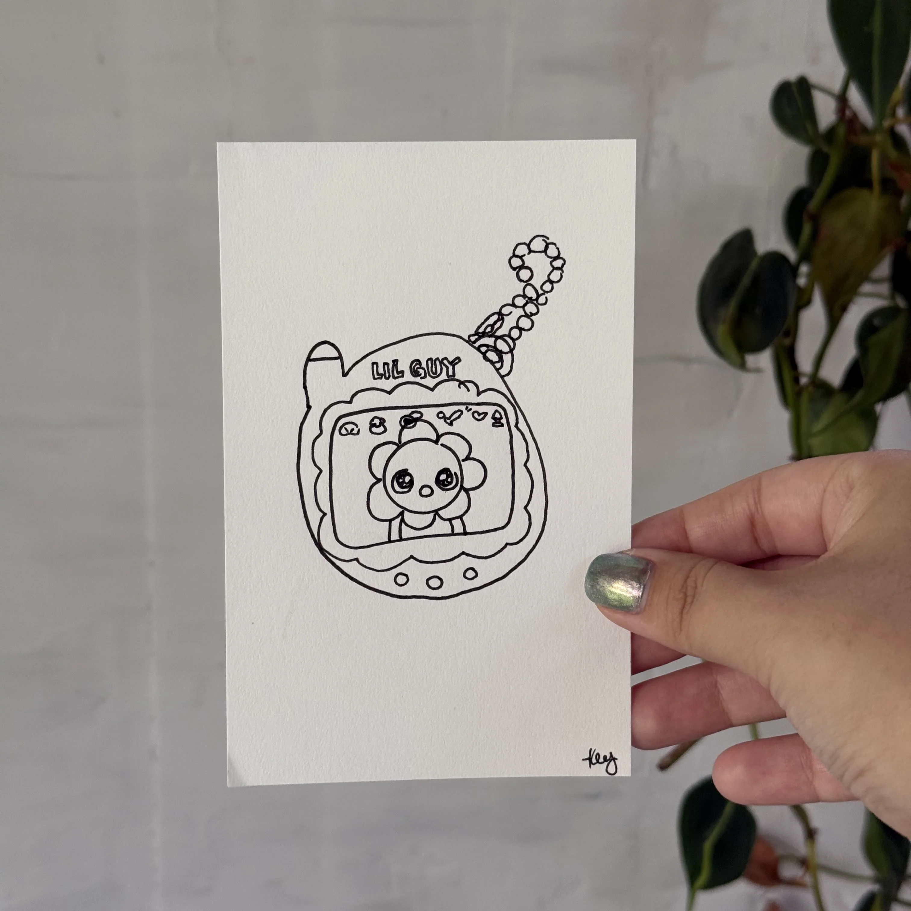 Raku (Mini) Gaki - Key Antionette - "Lil Guychi"