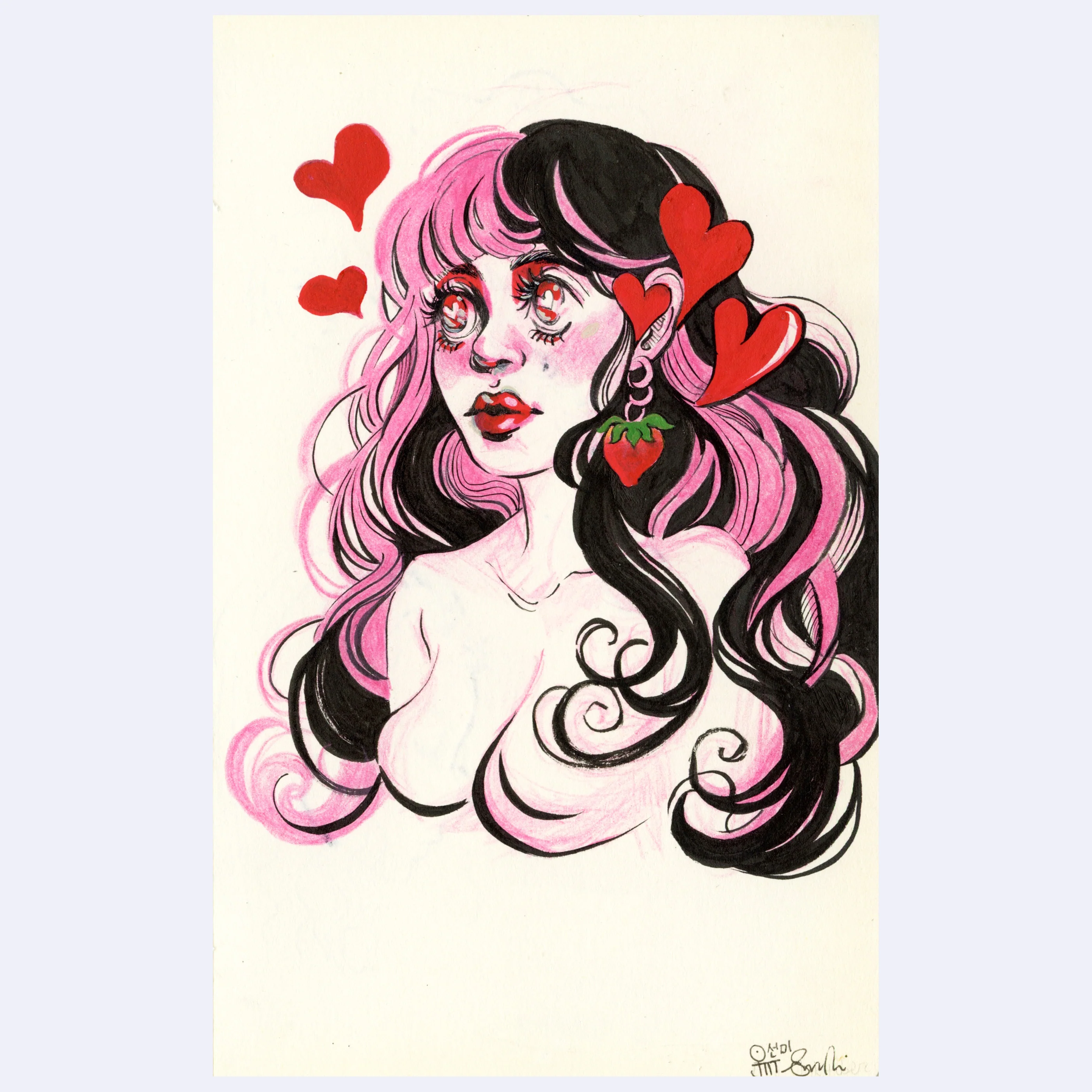 Raku (Mini) Gaki - S.Jin - "Luv"