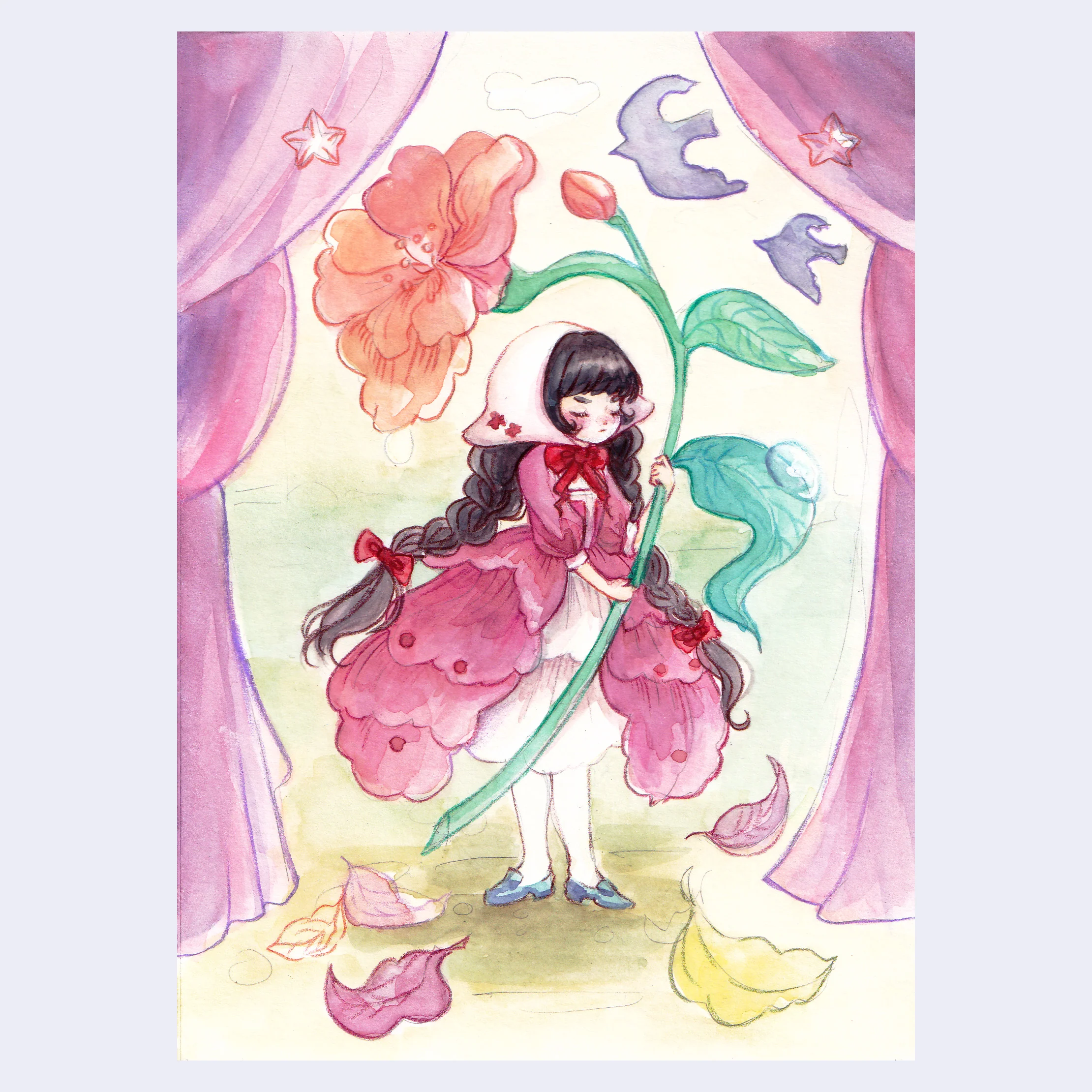 Raku (Mini) Gaki - Subin Yeon - "Magenta Theater"