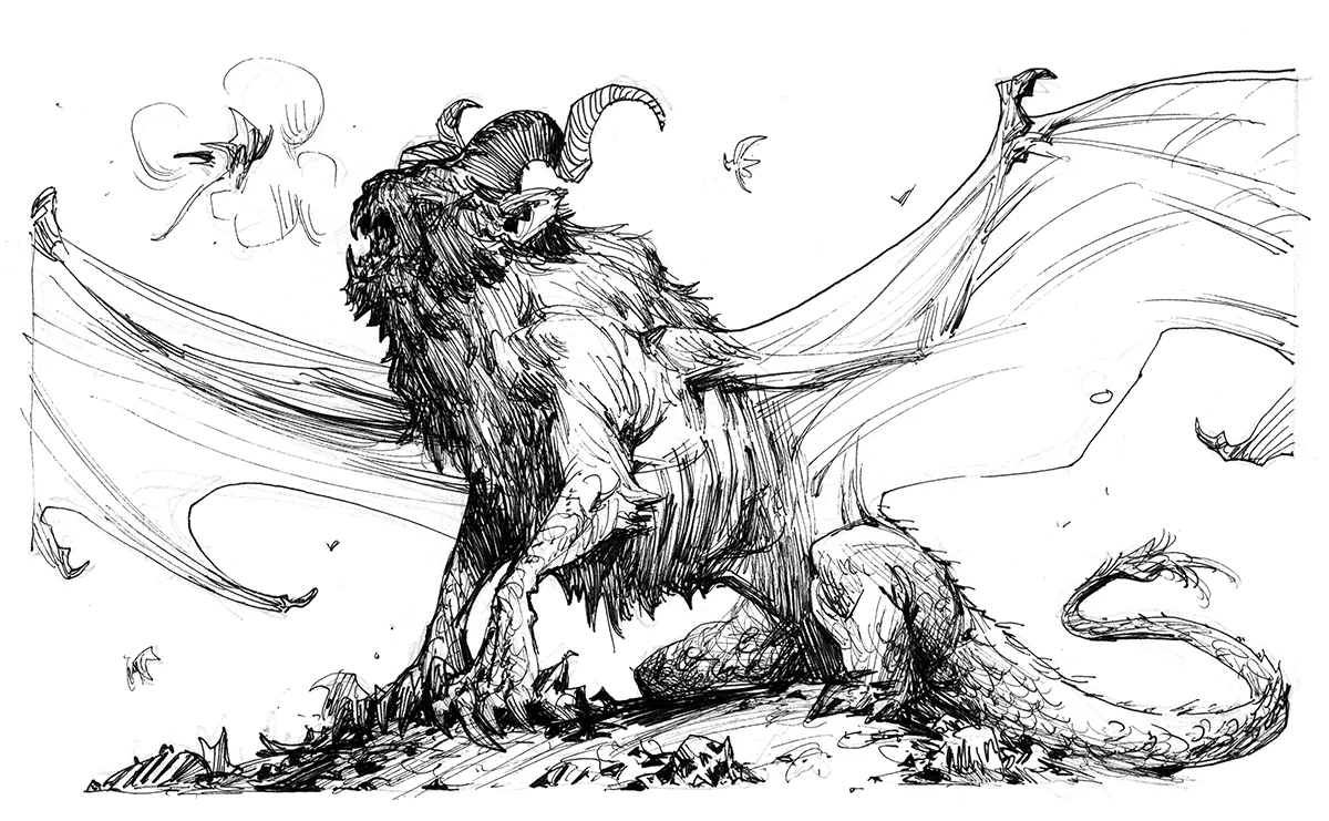 Rakugaki 2 - Andrew Mar - #19 - Hargor - Image 2