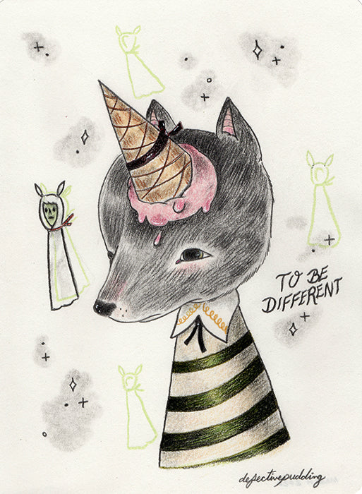 Rakugaki 2 - Defective Pudding - #351 - To Be Different - Image 3