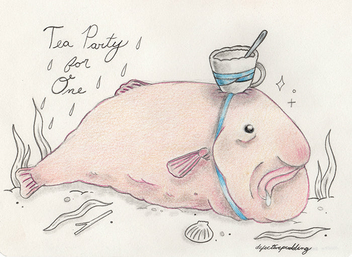Rakugaki 2 - Defective Pudding - #352 - Tea Party for One - Image 2