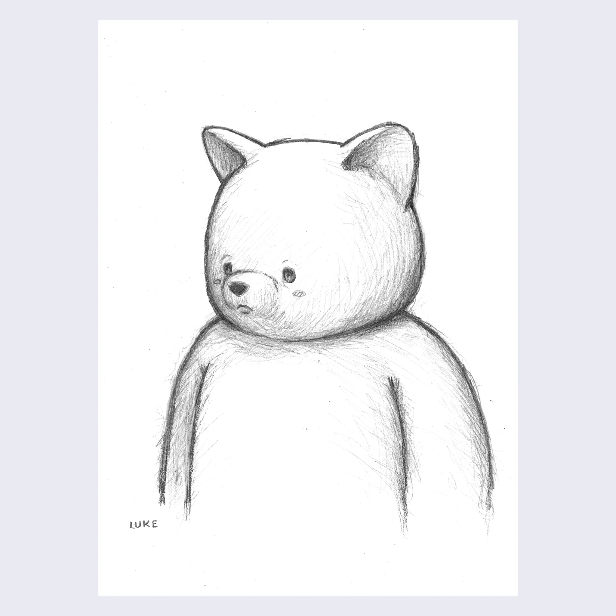Rakugaki 2 - Luke Chueh - #345 - Big Head Small Face