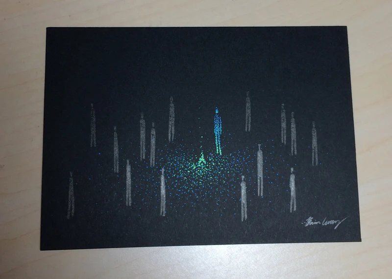 Rakugaki 3 - Brian Luong - #323 - "Ghost by Bonfire" - Image 2