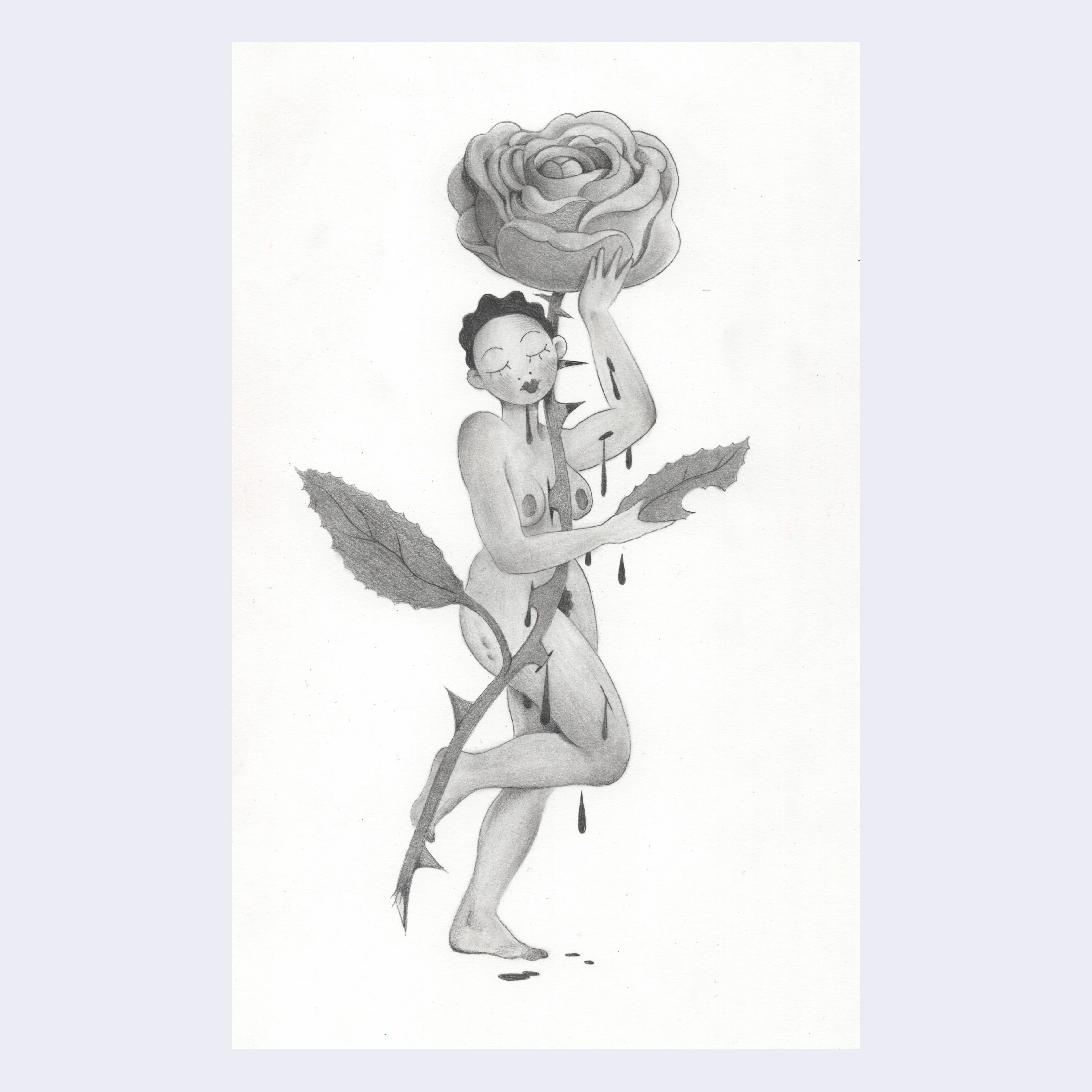 Rakugaki 3 - Cassia Lupo - #314 - "Rose Love"