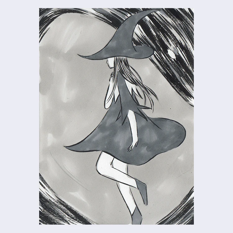 Rakugaki 3 - Jen Tong - #61 - "Witch"