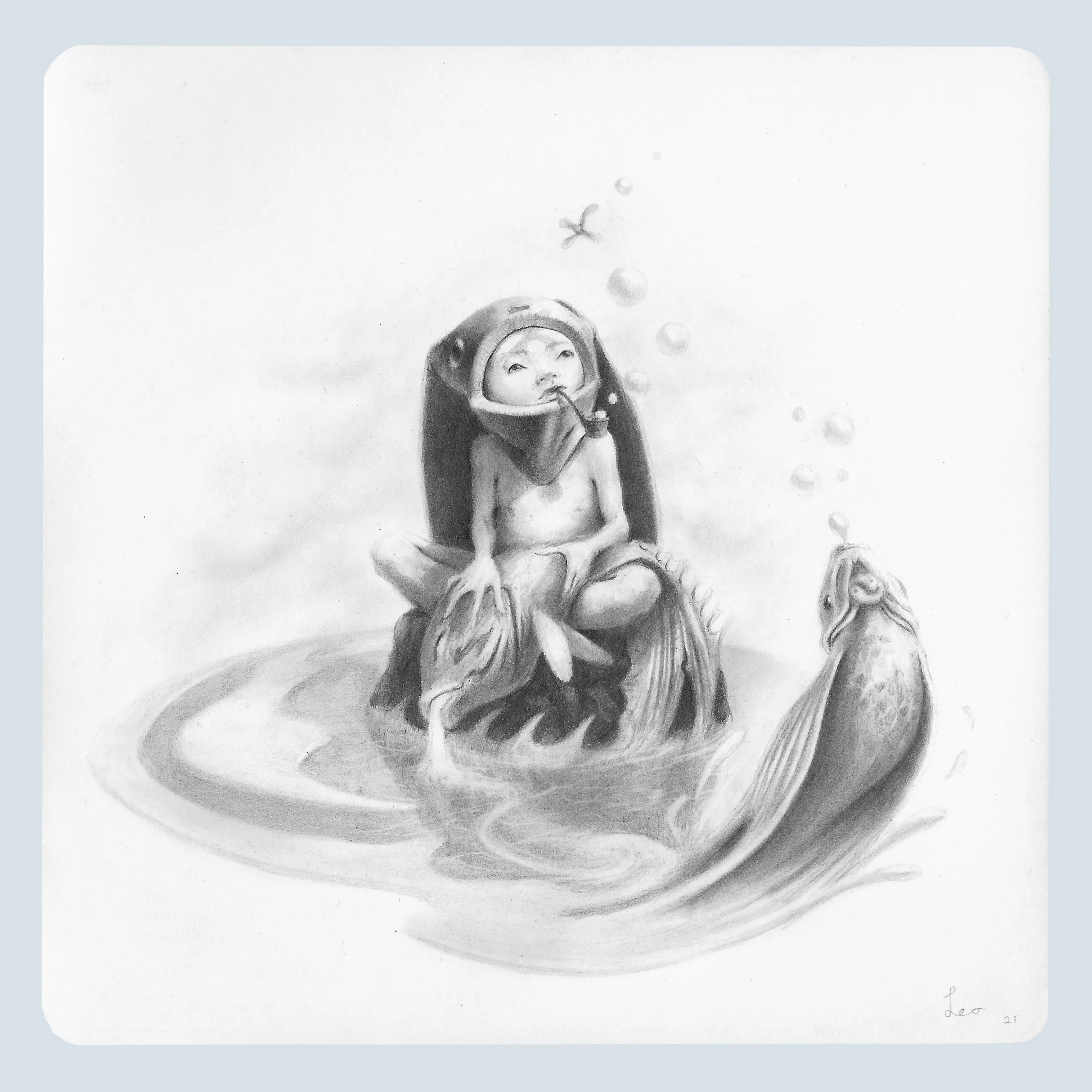Rakugaki 3 - Leo Frontini - #83 - "Stranded"