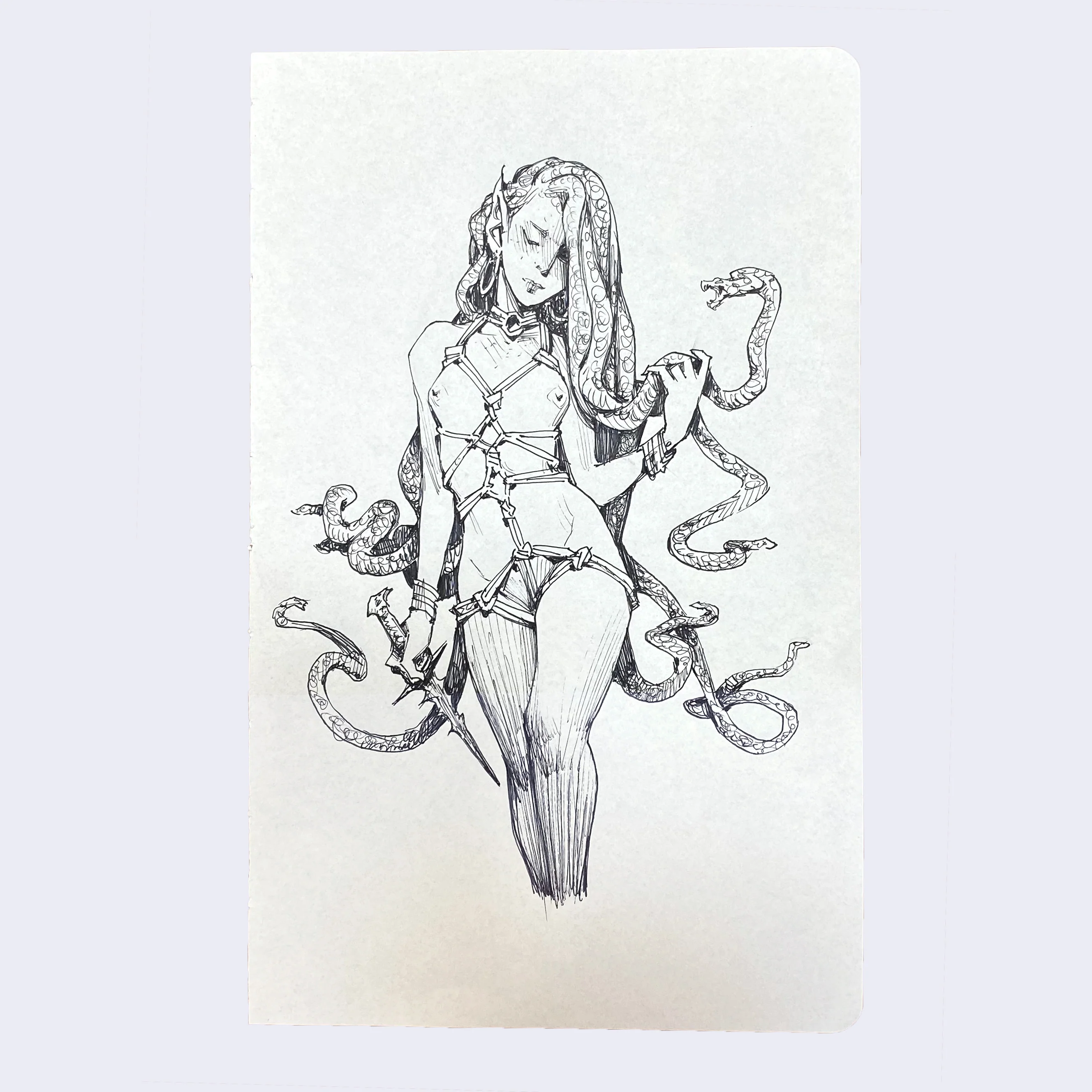Rakugaki 4 - Andrew Mar - "Snek"
