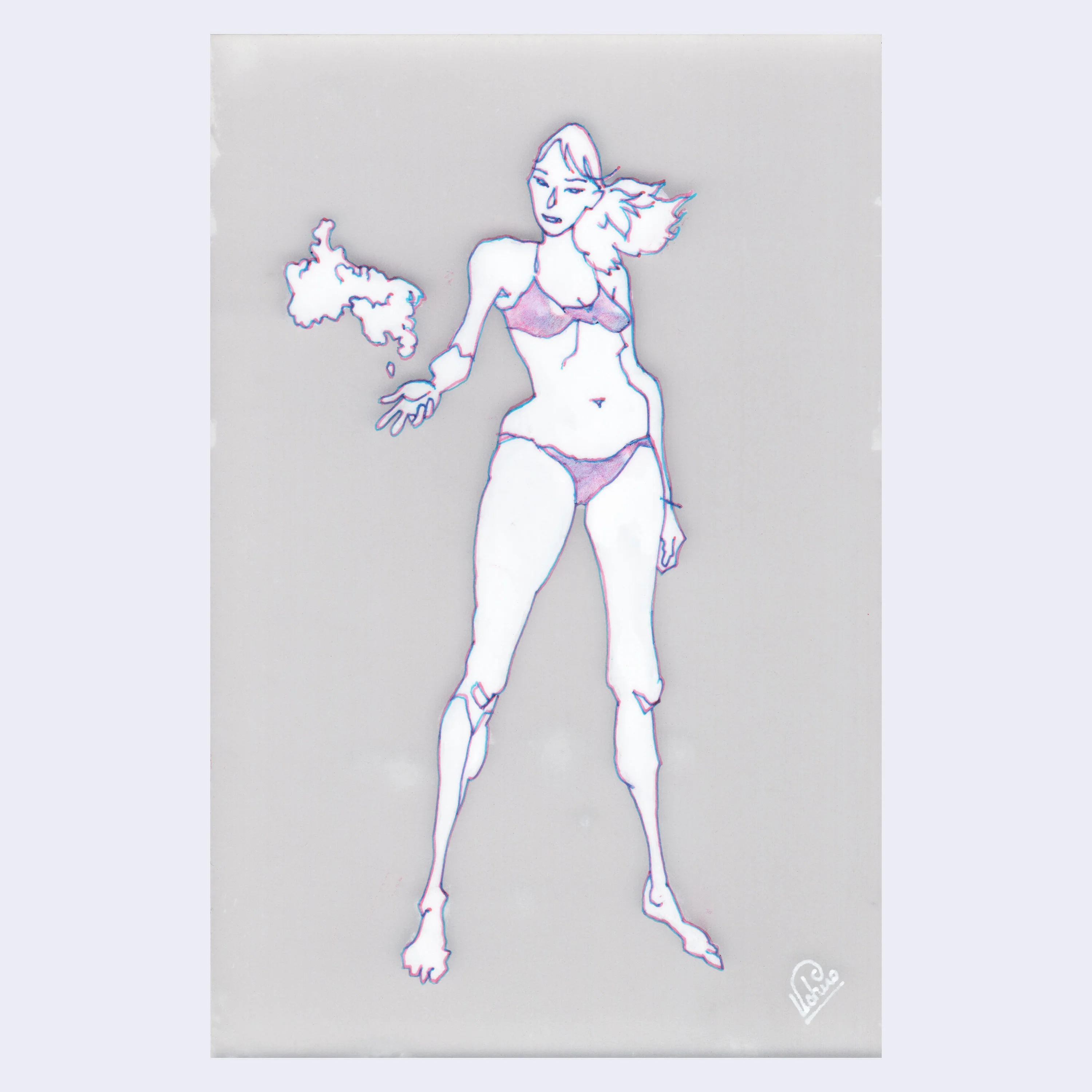 Rakugaki 4 - Edwin Ushiro - "Emerging"