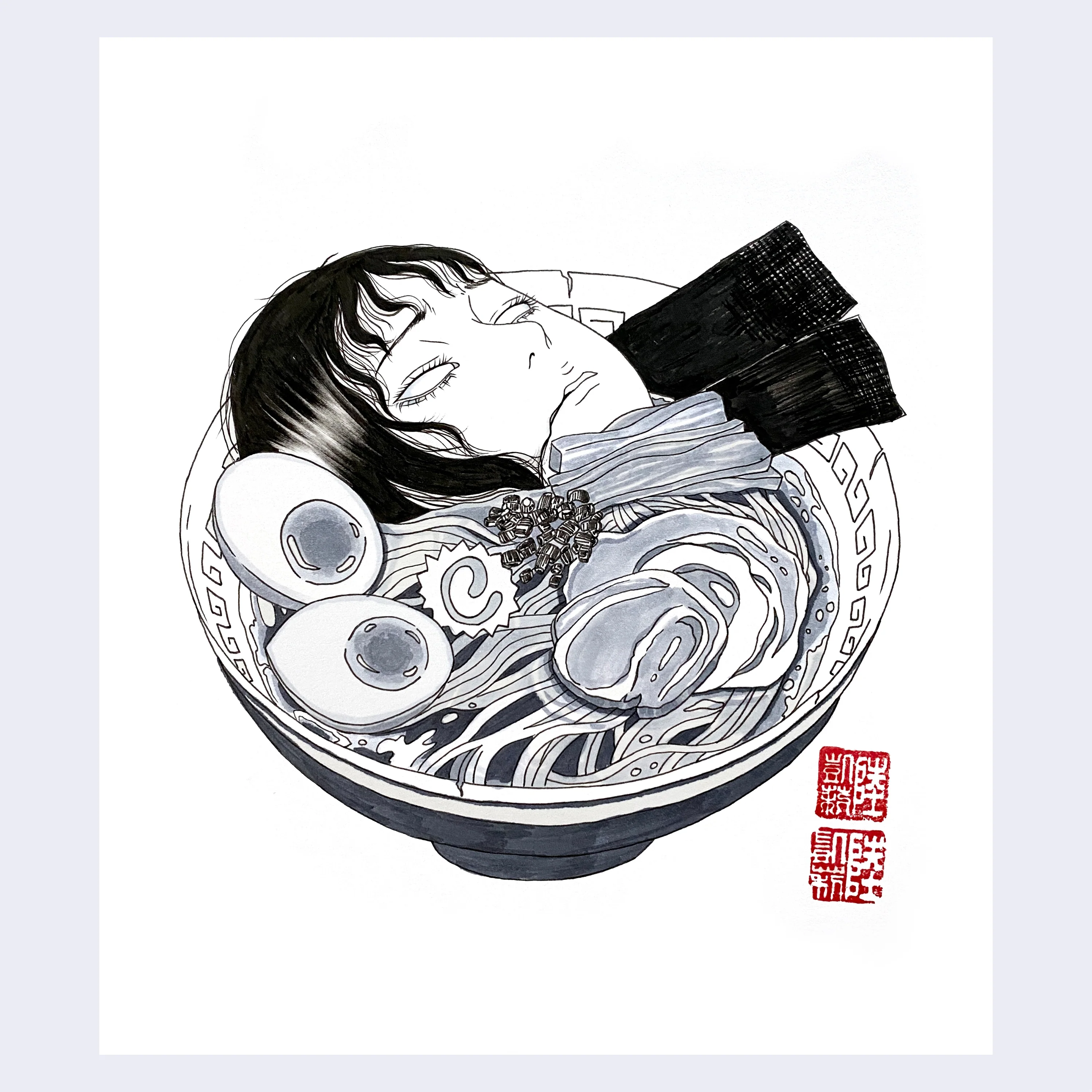 Rakugaki 4 - Kelly Sux - "Ramen"